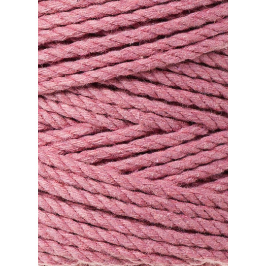 BOBBINY 3PLY MAKRAMEE-ROPE 3MM 100M ROSA
