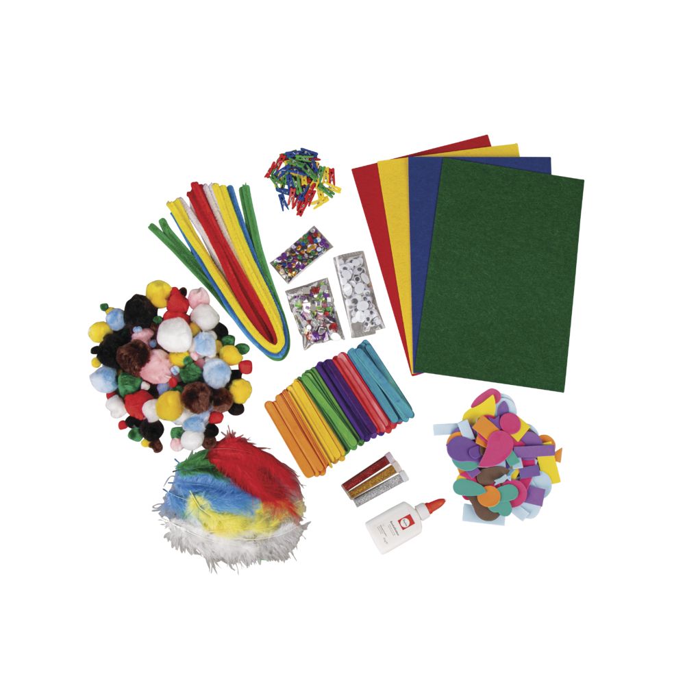 MEGA BASTELBOX 1200 TEILE MEGA BASTELBOX 1200 TEILE