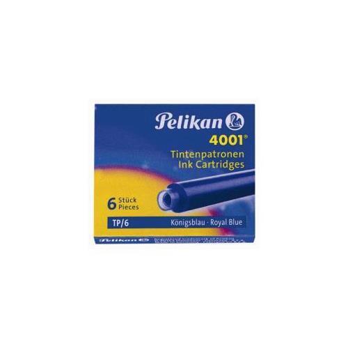 PELIKAN 4001 TP/6 KÖNIGSBLAU 6 STÜCK