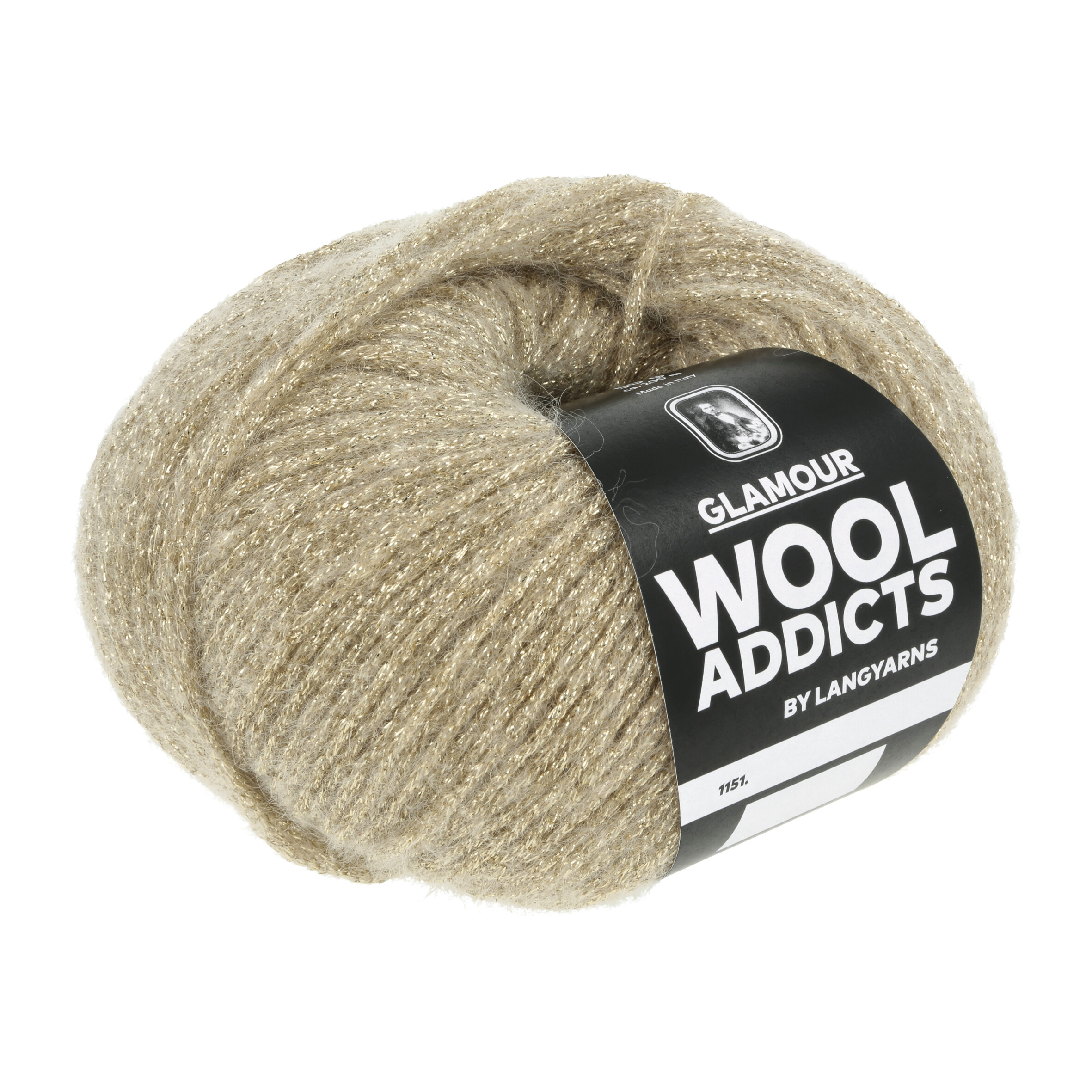 WOOL ADDICTS GLAMOUR 50GR 0050 GOLD WOOL ADDICTS GLAMOUR 50GR 0050 GOLD