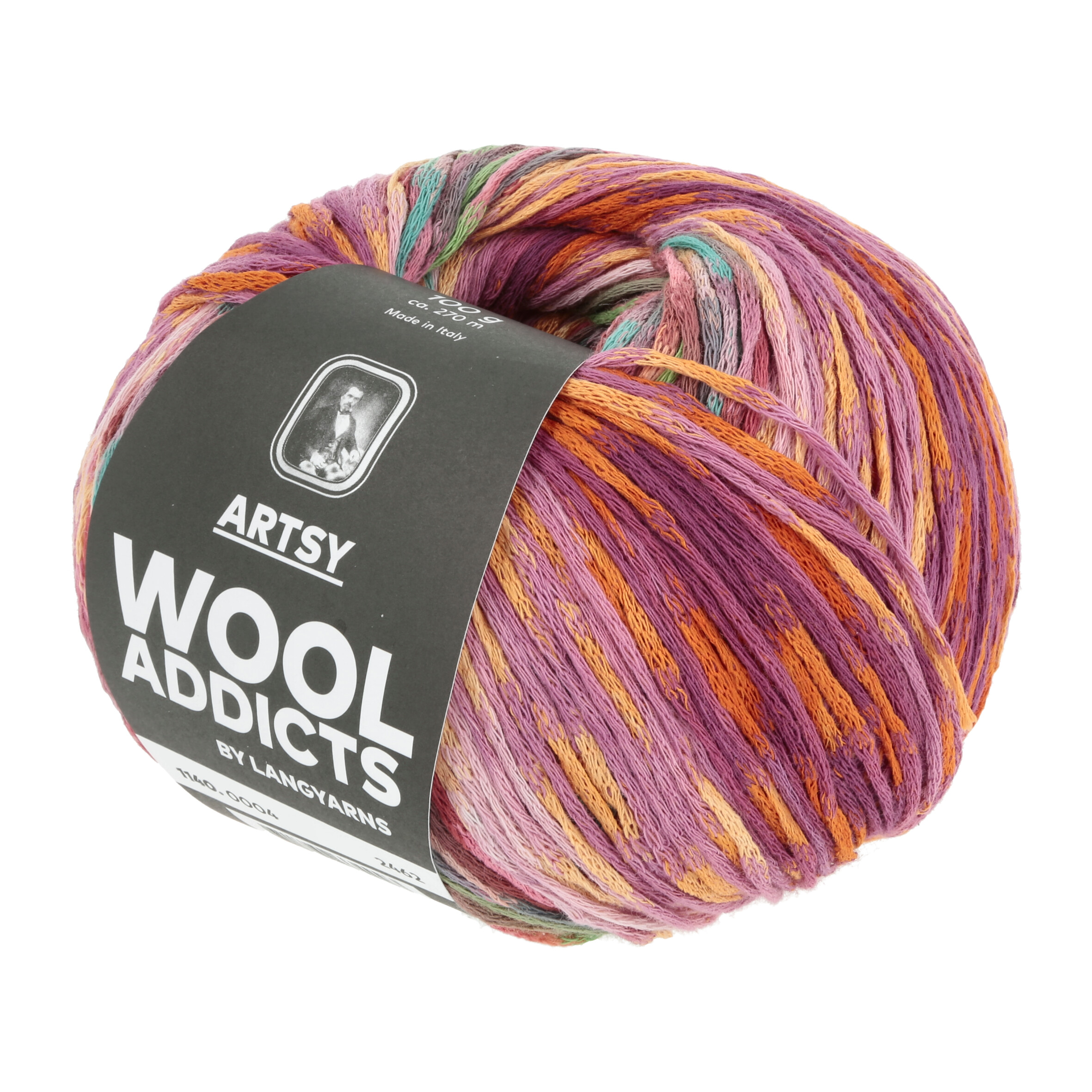 WOOL ADDICTS ARTSY 100GR. BUNT 0004 WOOL ADDICTS ARTSY 100GR. BUNT 0004