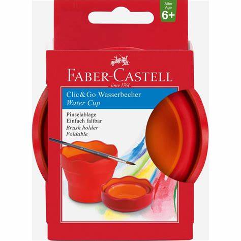 FABER CASTELL CLICK&GO WASSERBECHER 