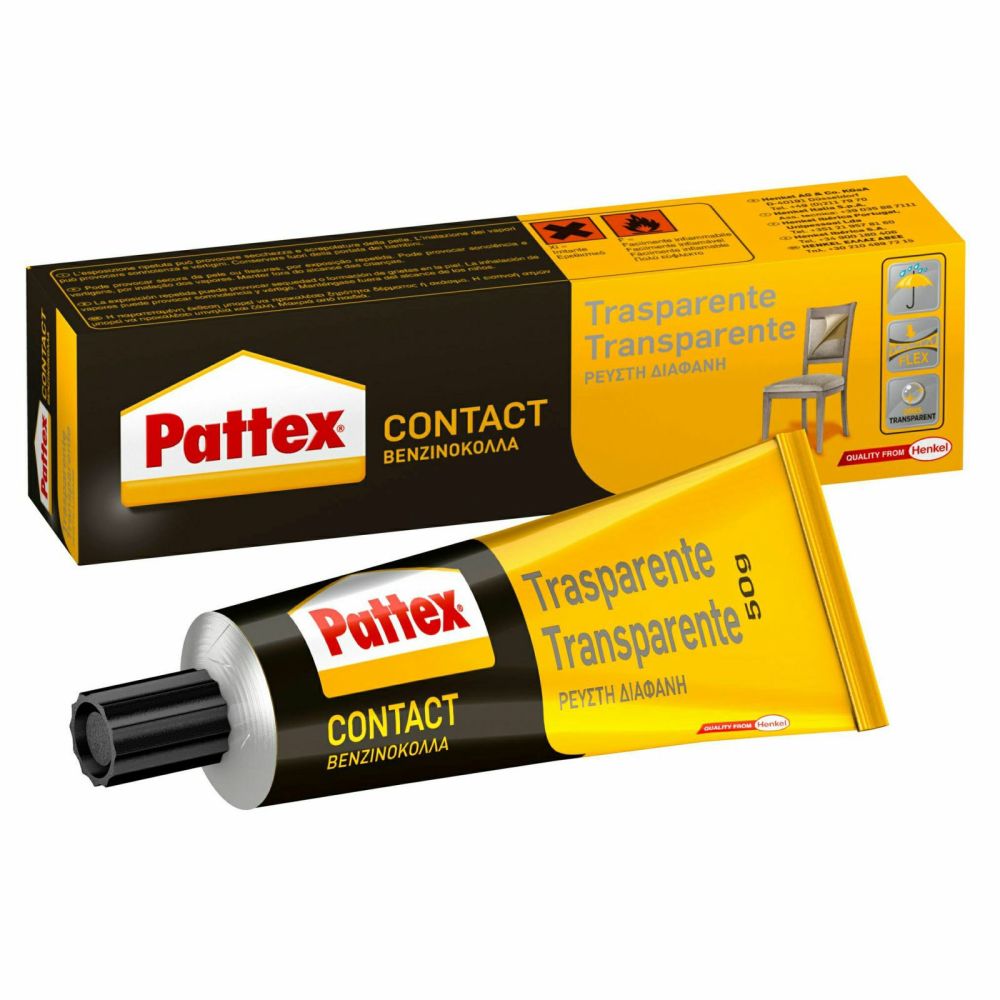 PATTEX KRAFTKLEBER TRANSPARENT 50GR