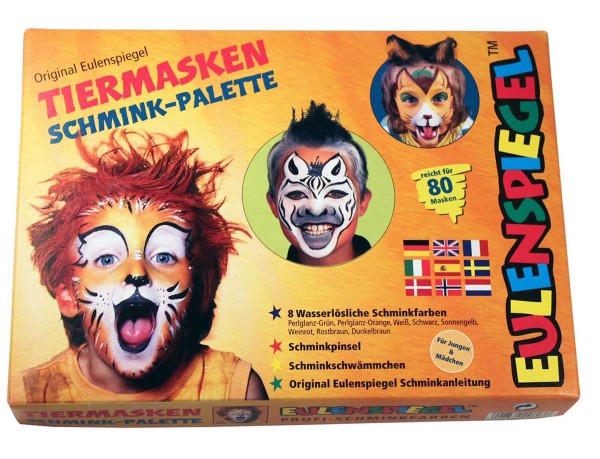 TIERMASKEN SCHMINK- PALETTE