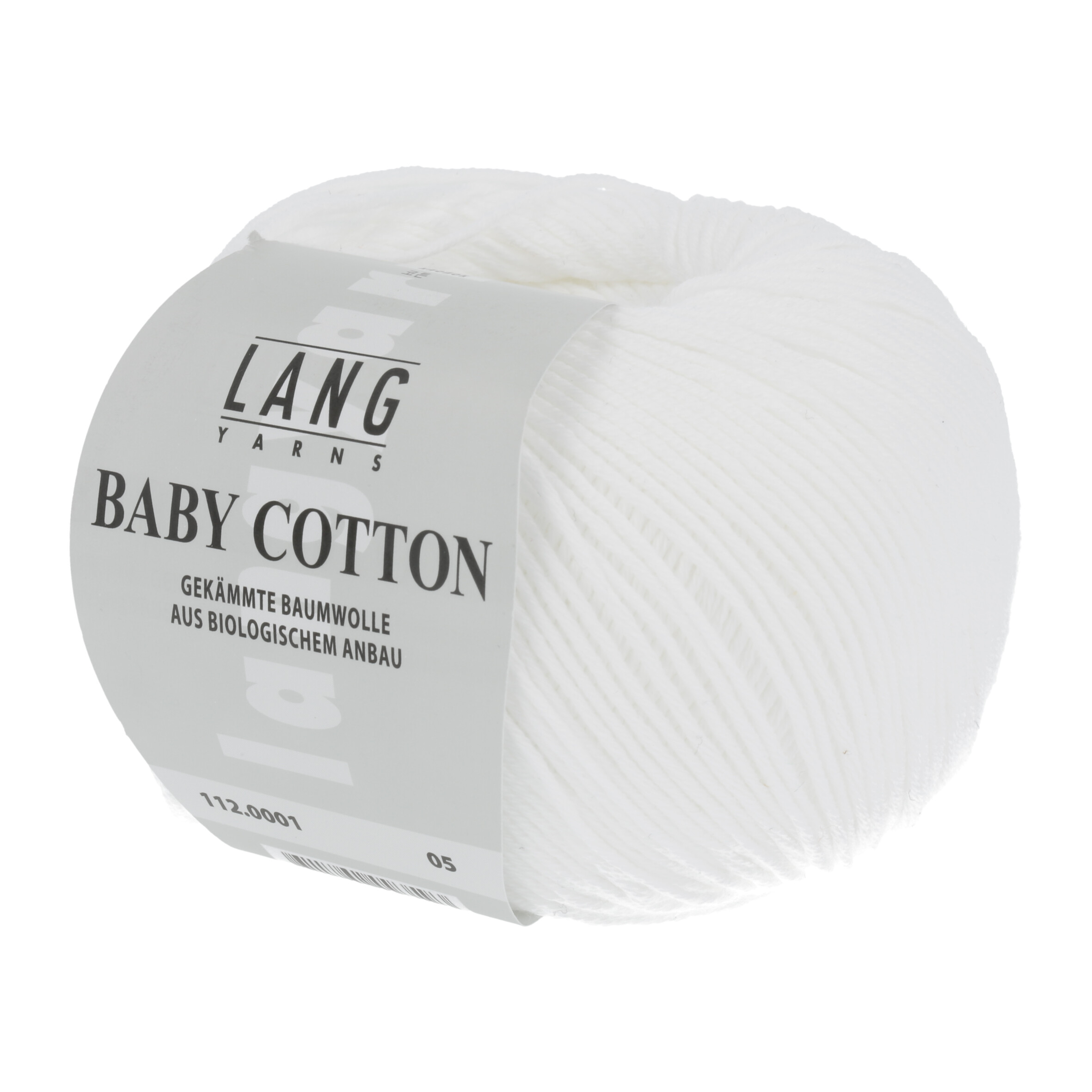 LANG BABY COTTON BIO 50GR 0001 WEIß