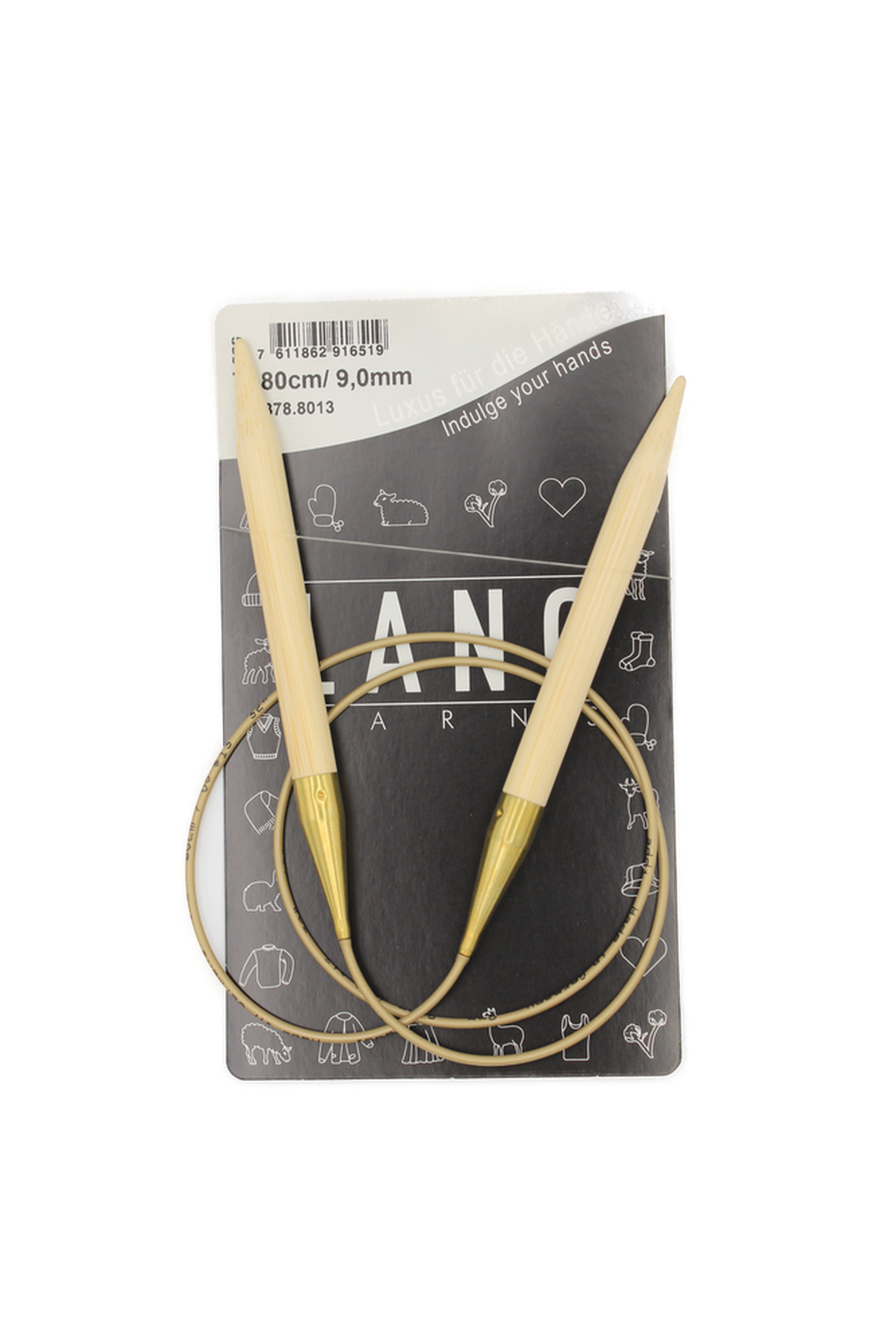 RUNDSTRICKNADELN BAMBUS 9MM 80CM