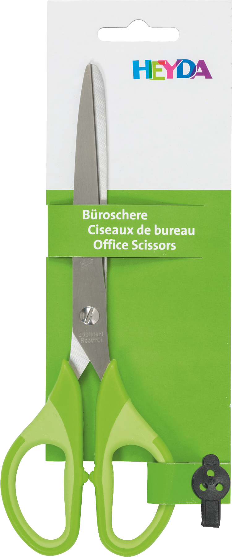 SCHERE 18CM HELLGRÜN