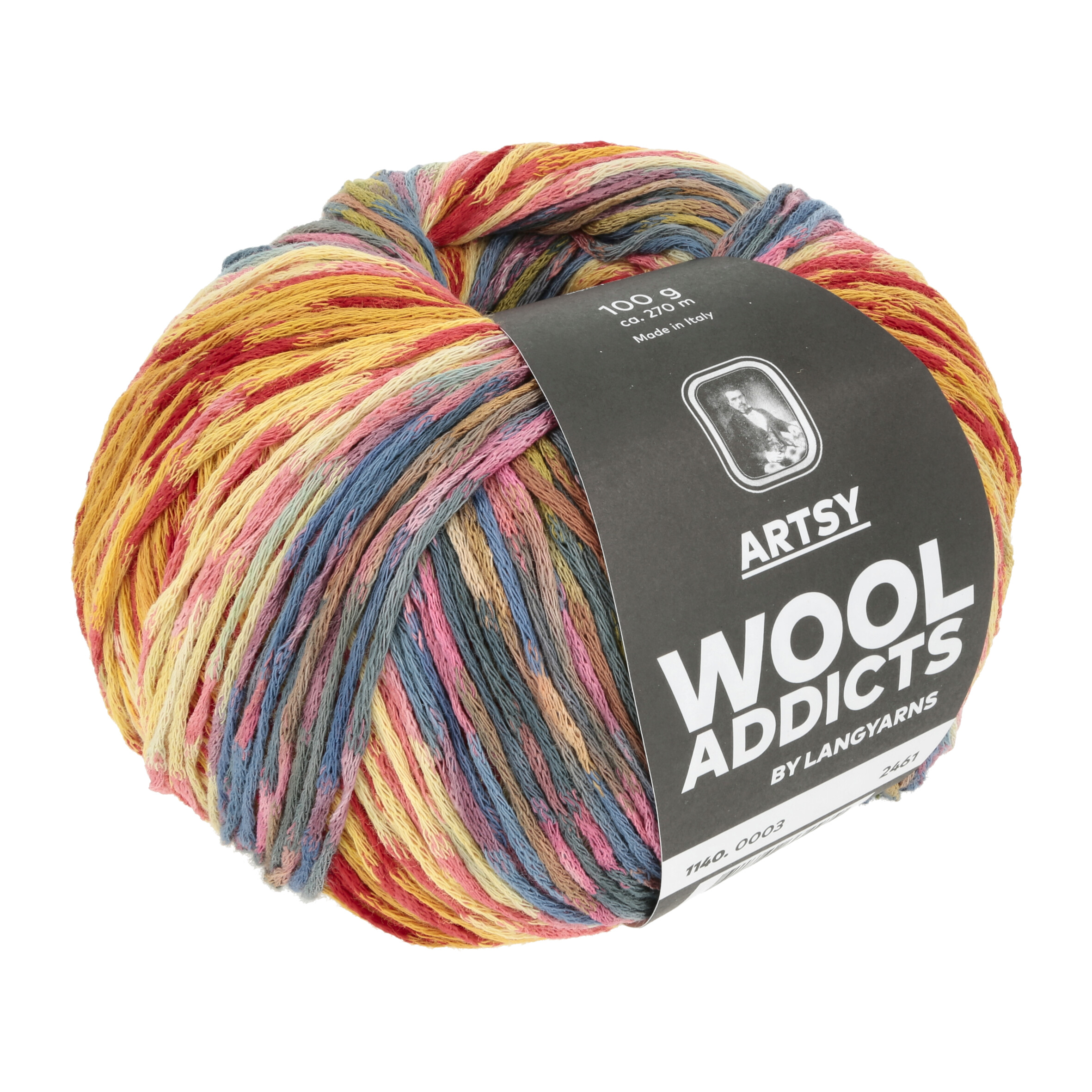 WOOL ADDICTS ARTSY 100GR. BUNT 0003 WOOL ADDICTS ARTSY 100GR. BUNT 0003