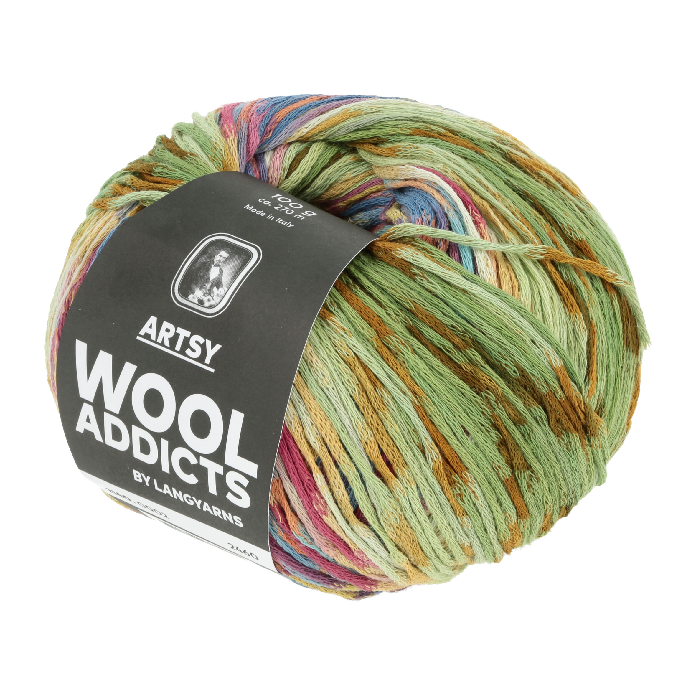 WOOL ADDICTS ARTSY 100GR. BUNT 0002 WOOL ADDICTS ARTSY 100GR. BUNT 0002