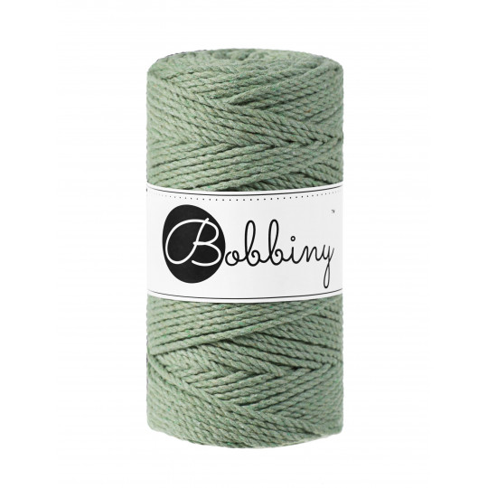 BOBBINY 3PLY MAKRAMEE-ROPE 3MM 100M EUCALYPTUS