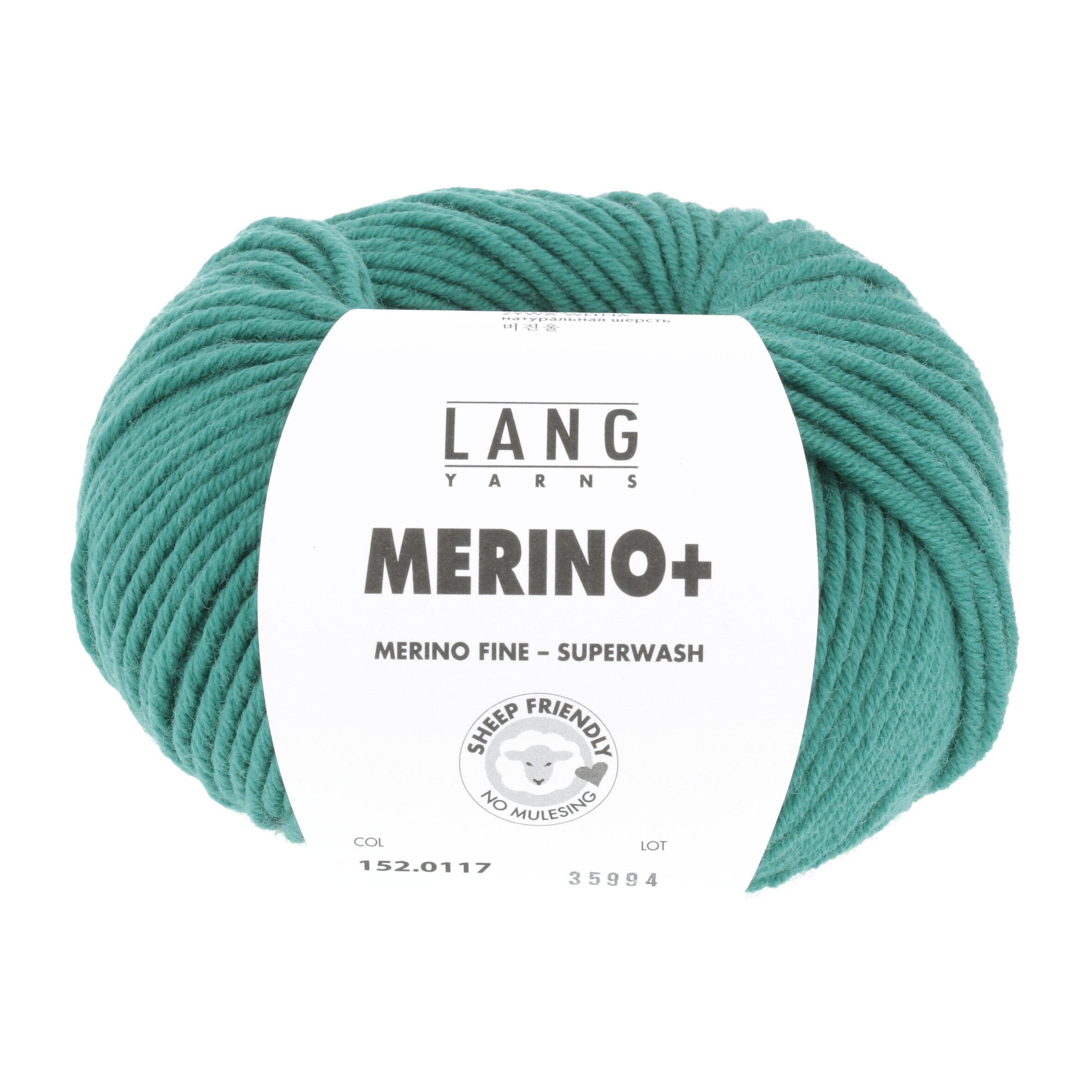 LANG MERINO + 50GR 0117  VERDE