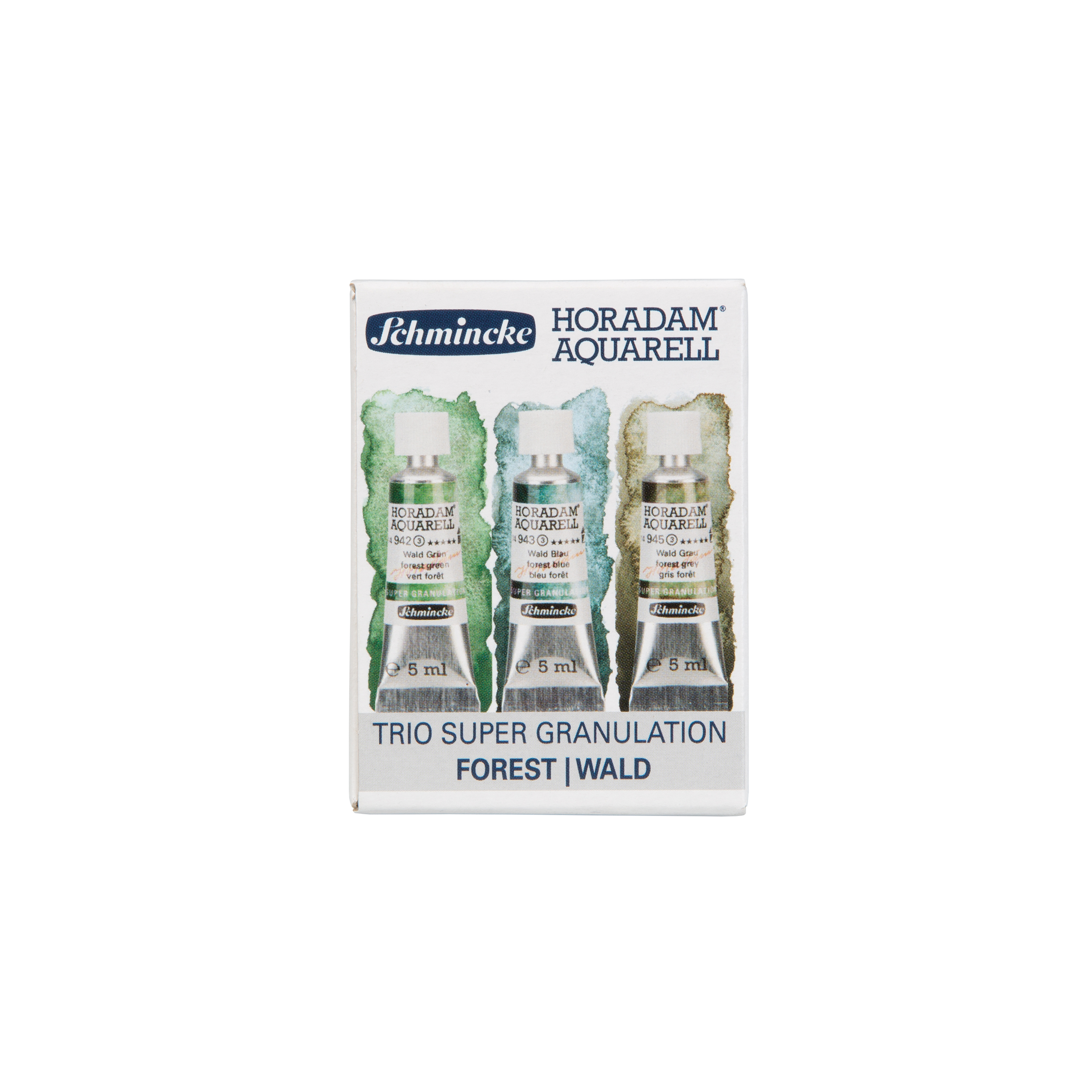 SCHMINCKE HORADAM AQUARELL TRIO SUPER GRANULATION WALD