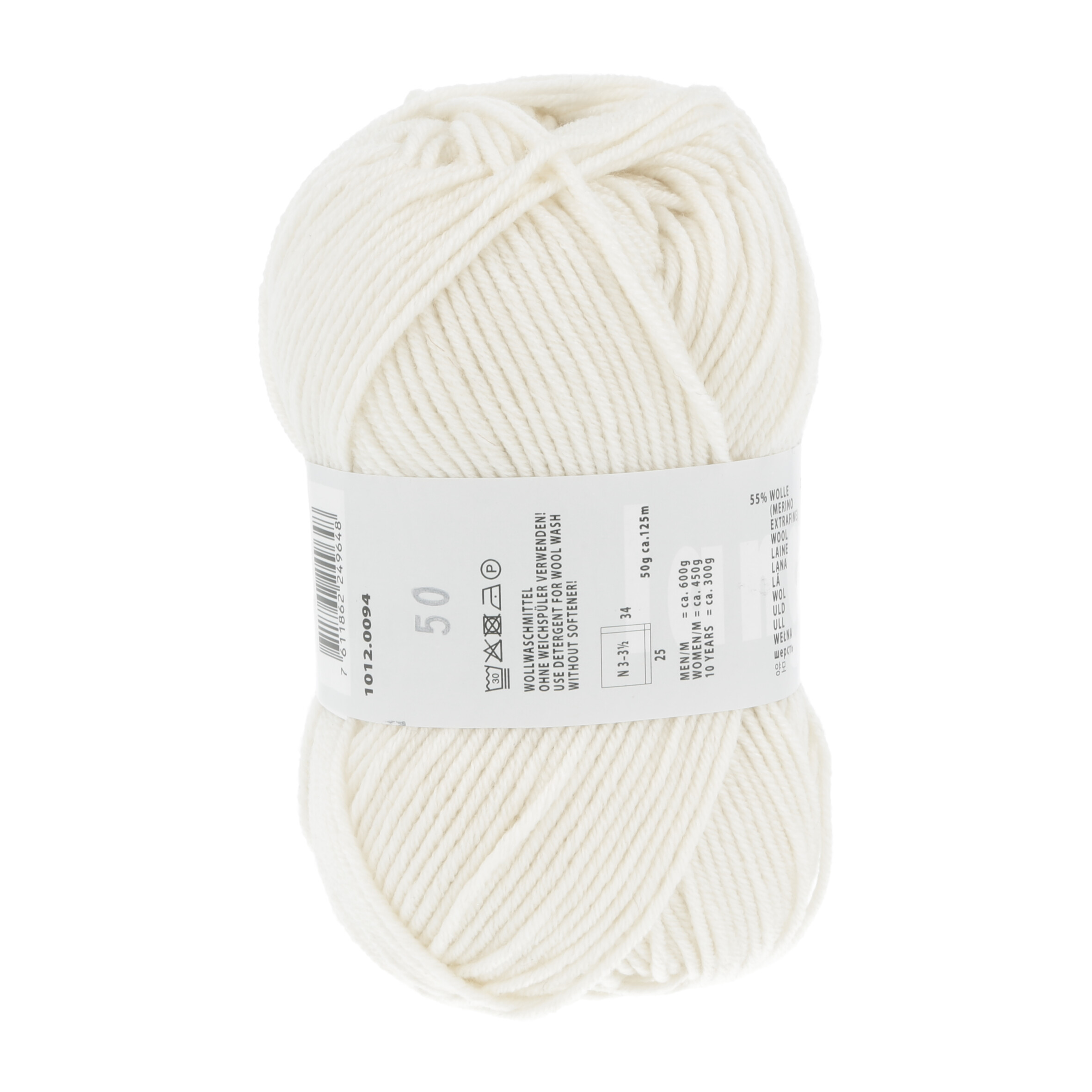 LANG CASHMERINO 50GR 094 WOLLWEISS