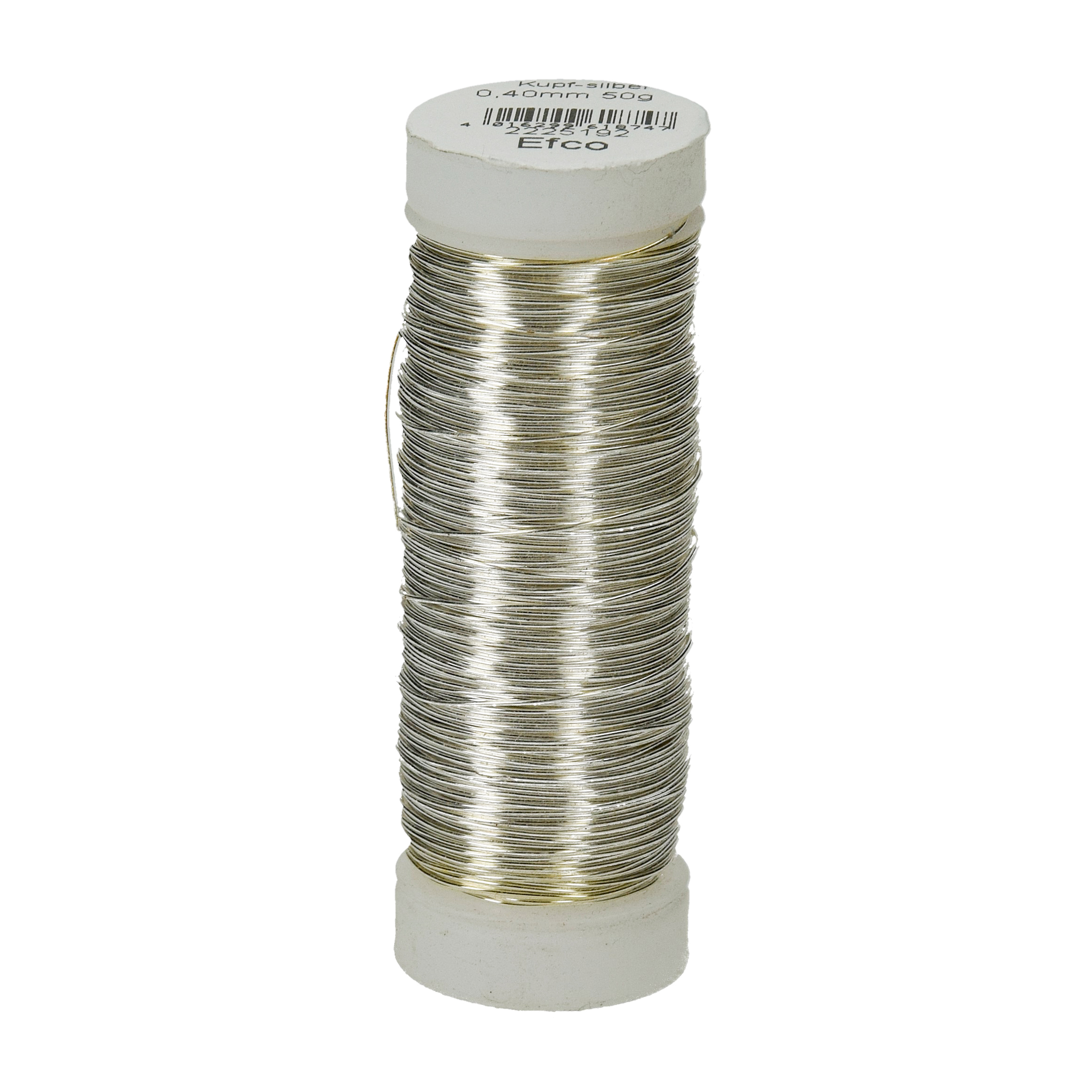 SILBERDRAHT 0,40MM- 50GR.