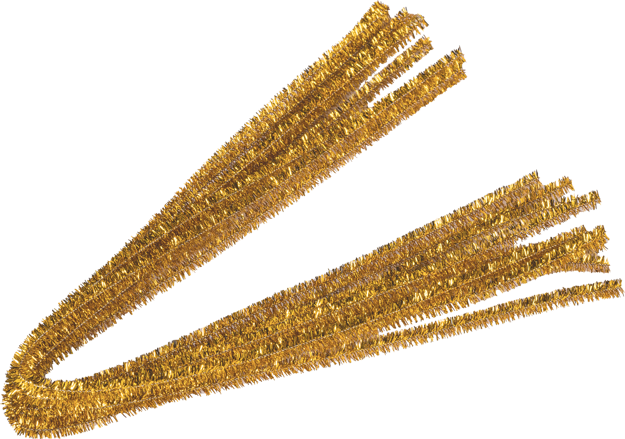 CHENILLEDRAHT 50CM Ø 8CM GOLD