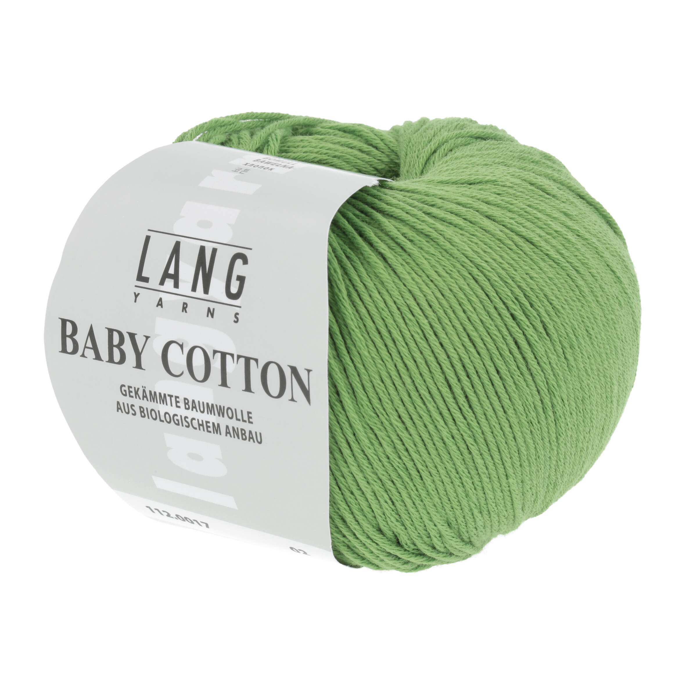 LANG BABY COTTON BIO 50GR 0017 GRÜN