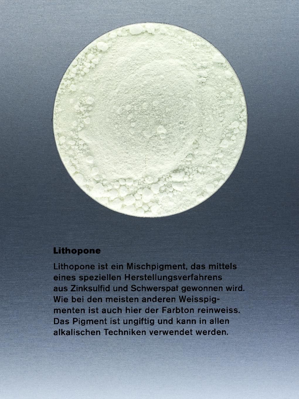 LITHOPONE, SILBERSIEGEL, 60% ZINKSULFID 1KG