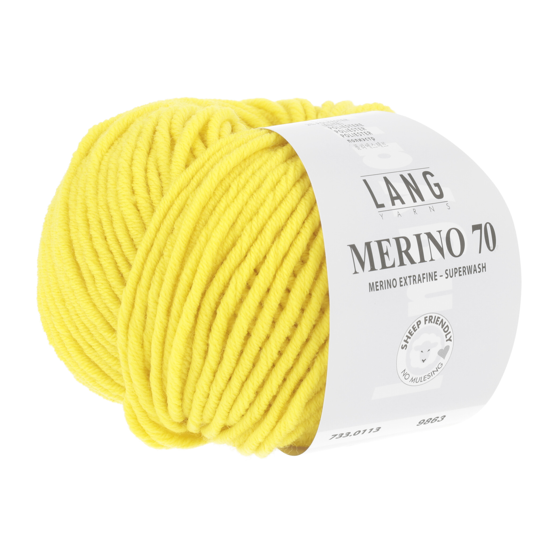 LANG MERINO 70 50GR 0113 GELB