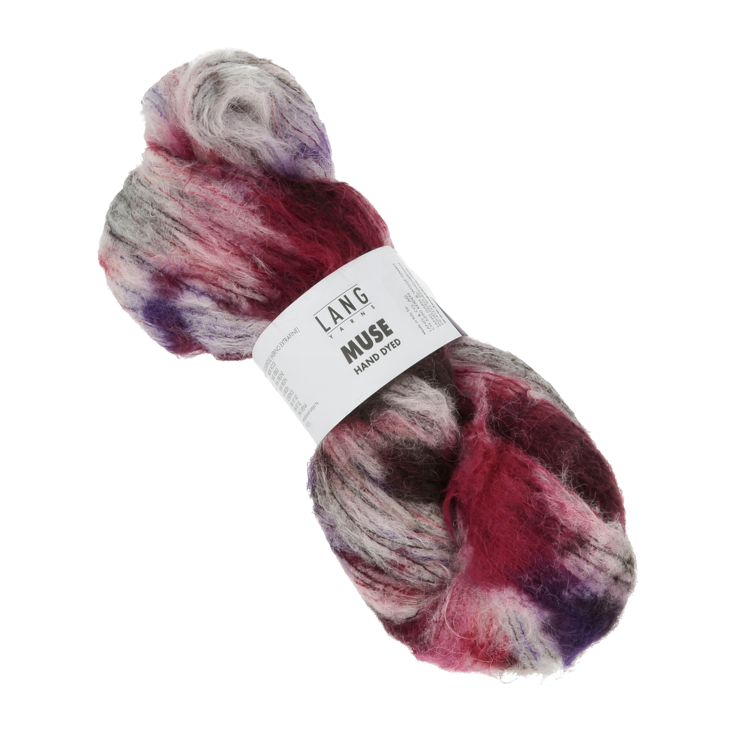 LANG MUSE (HAND DYED) 0001 ROSSO/VIOLA 100GR