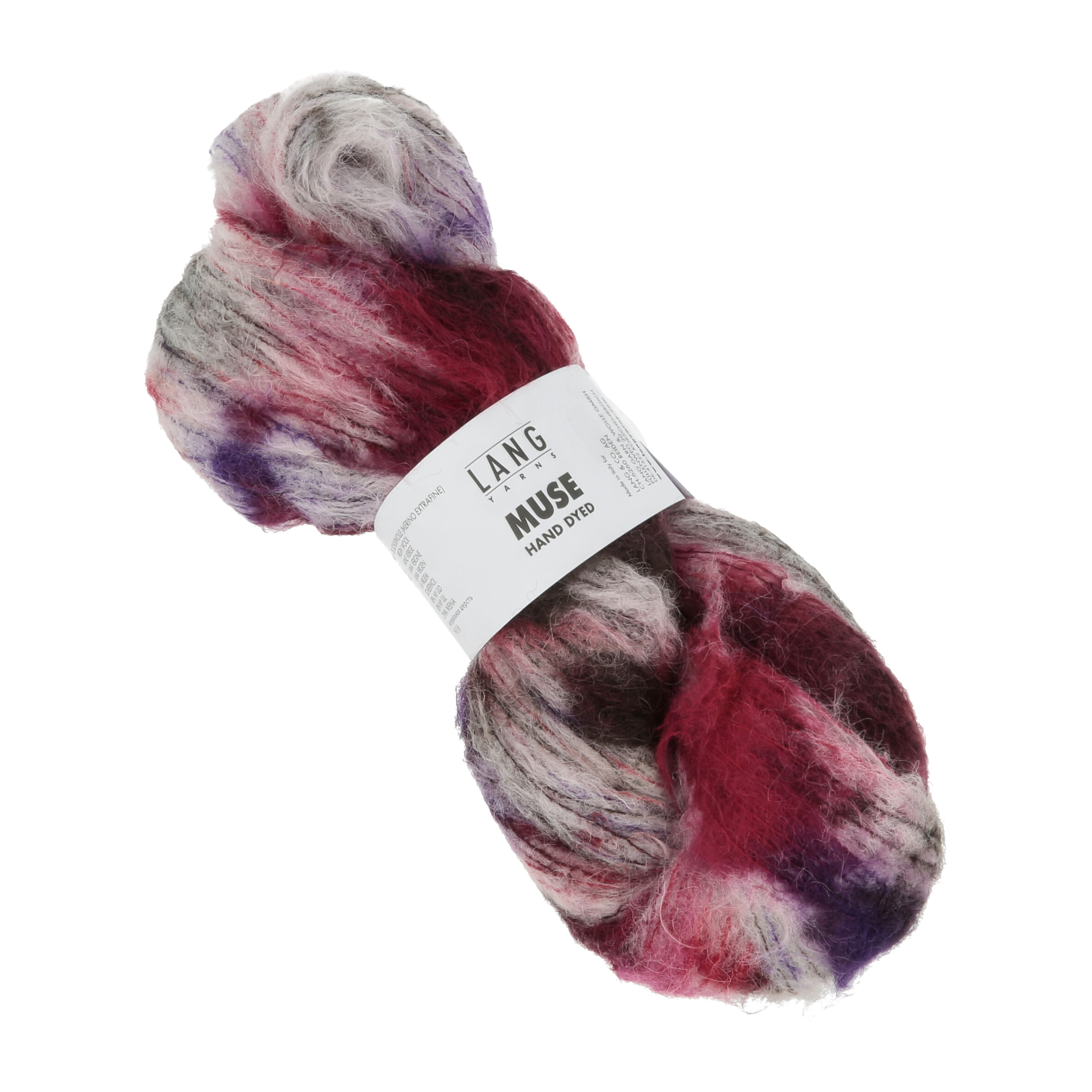 LANG MUSE (HAND DYED) 0001 ROT/VIOLETT 100GR