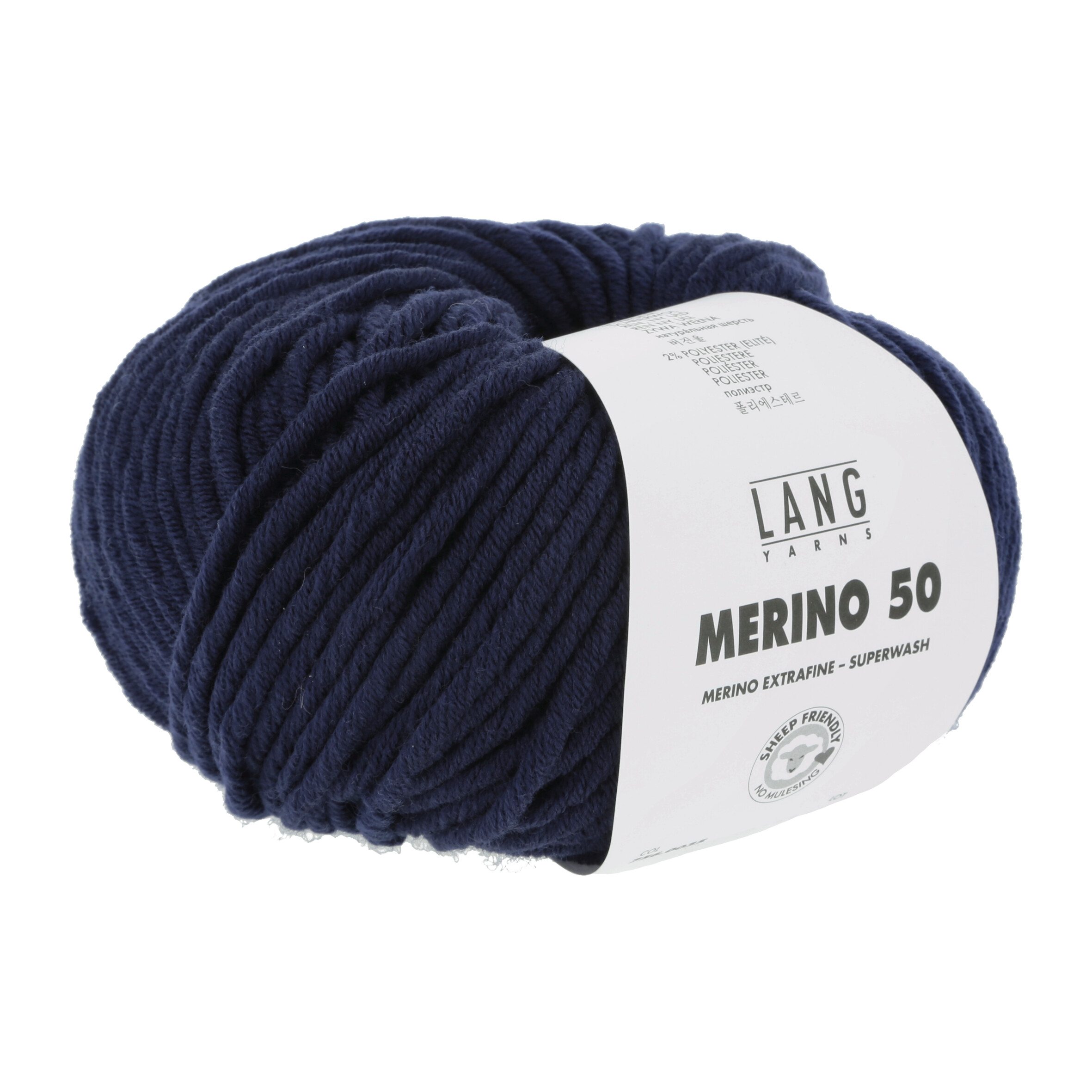 LANG MERINO 50 100GR 0035 MARINE