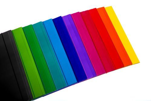 CARTELLINA CON ELASTICO CROMA 600GR A4 35x36CM LUCIDO