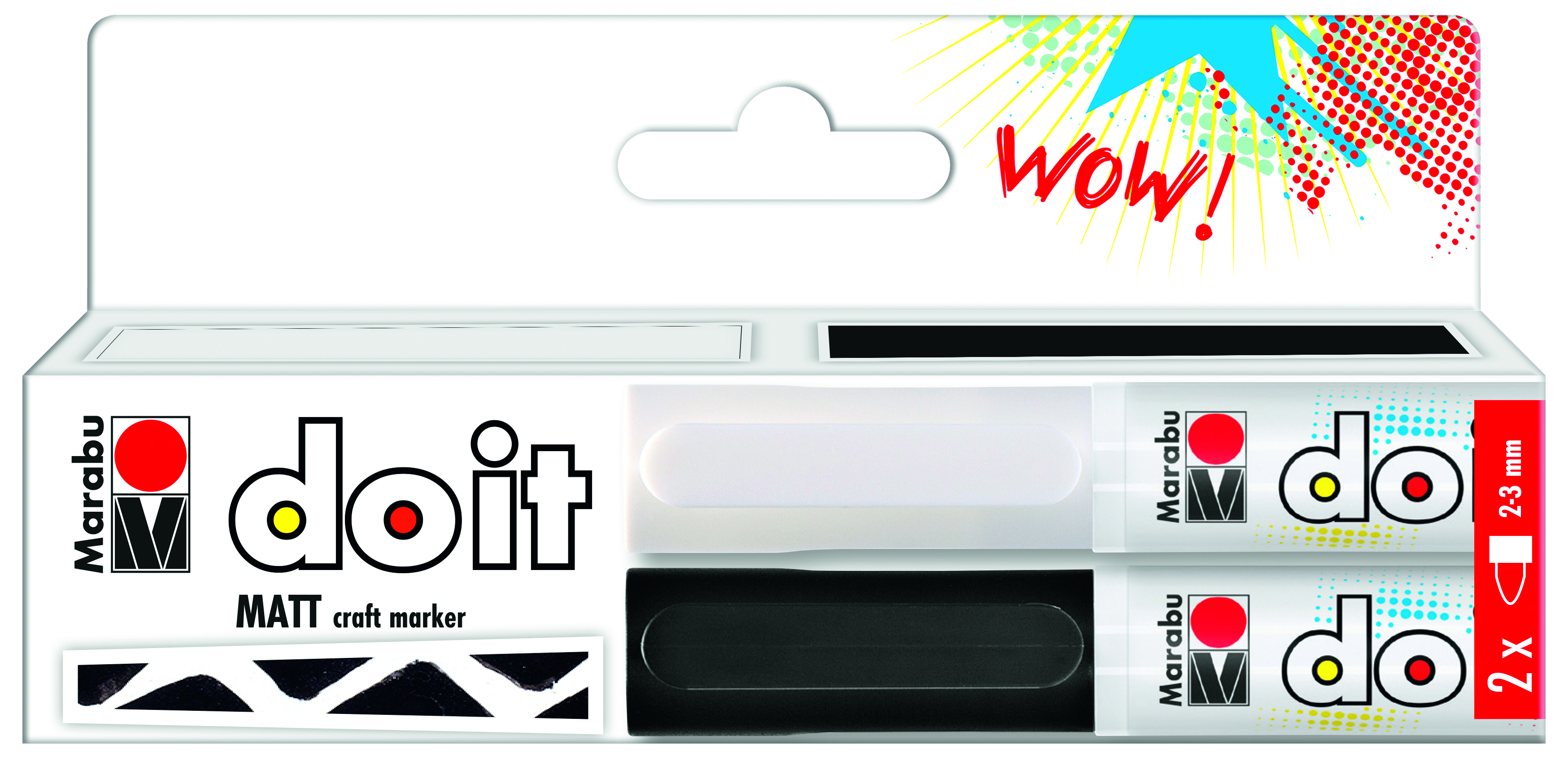 MARABU DO IT CRAFT MARKER 2-3MM 2STÜCK 