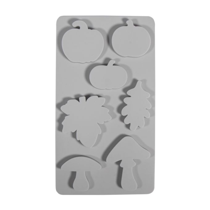 GIEßFORM KÜRBIS + PILZ + BLATT