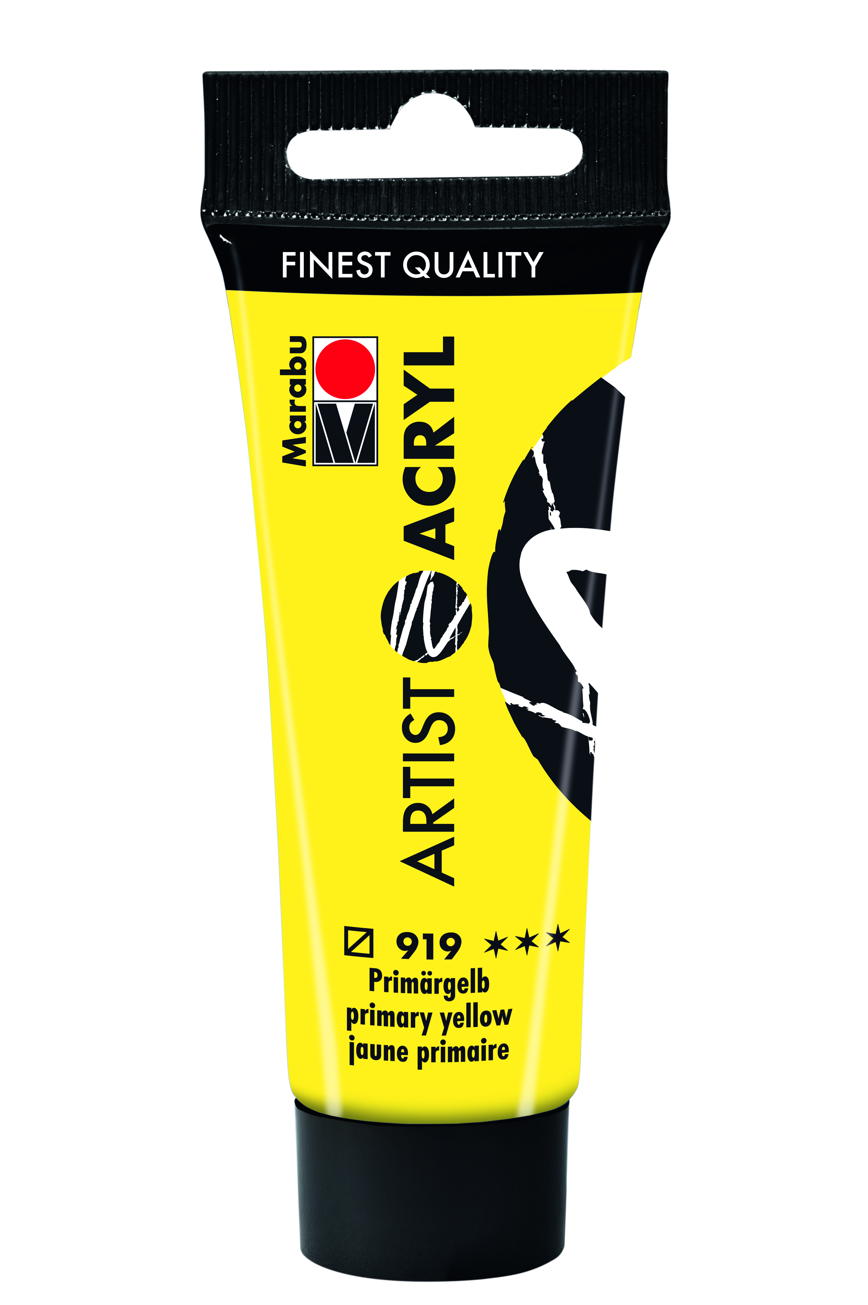 MARABU ARTIST ACRYL 919 PRIMÄRGELB 75ML