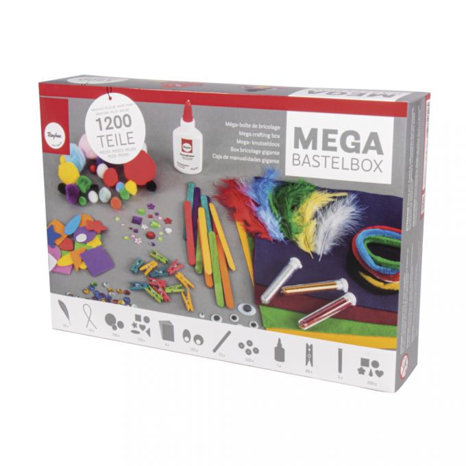 MEGA BASTELBOX 1200 TEILE 