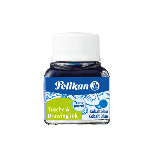 PELIKAN TUSCHE 10ML. KOBALTBLAU NR.8