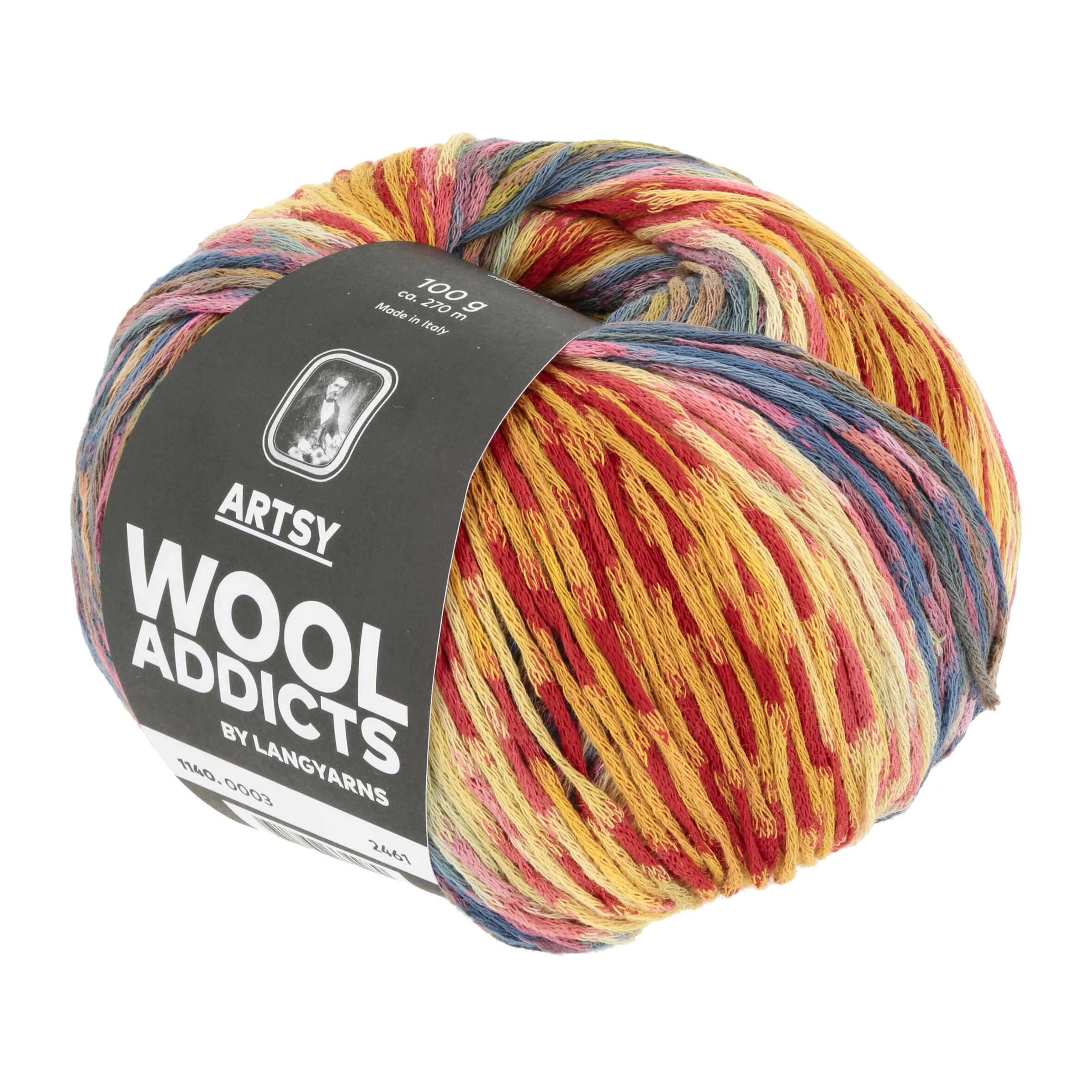 WOOL ADDICTS ARTSY 100GR. BUNT 0003 WOOL ADDICTS ARTSY 100GR. BUNT 0003