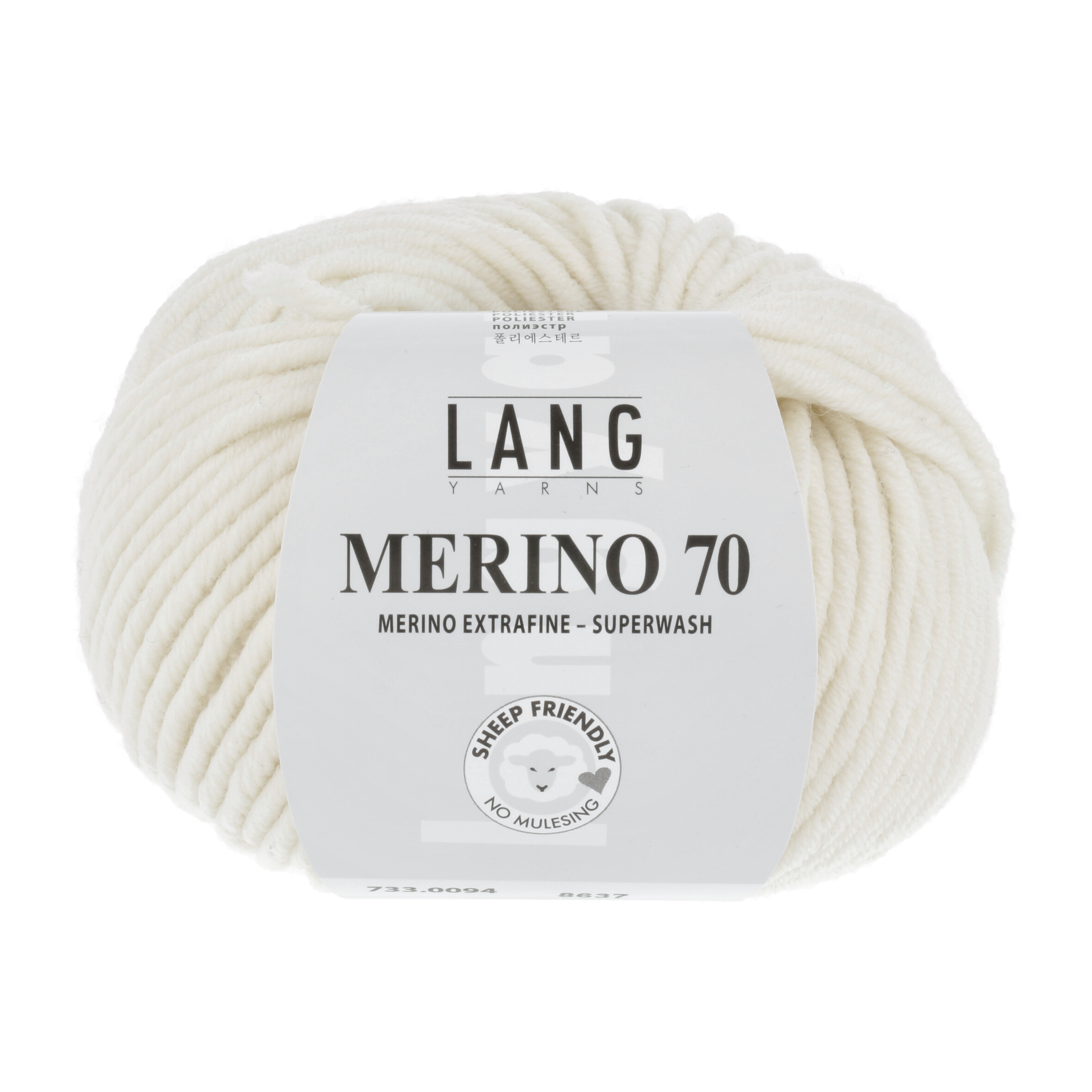 LANG MERINO 70 50GR 0094 WOLLWEIß