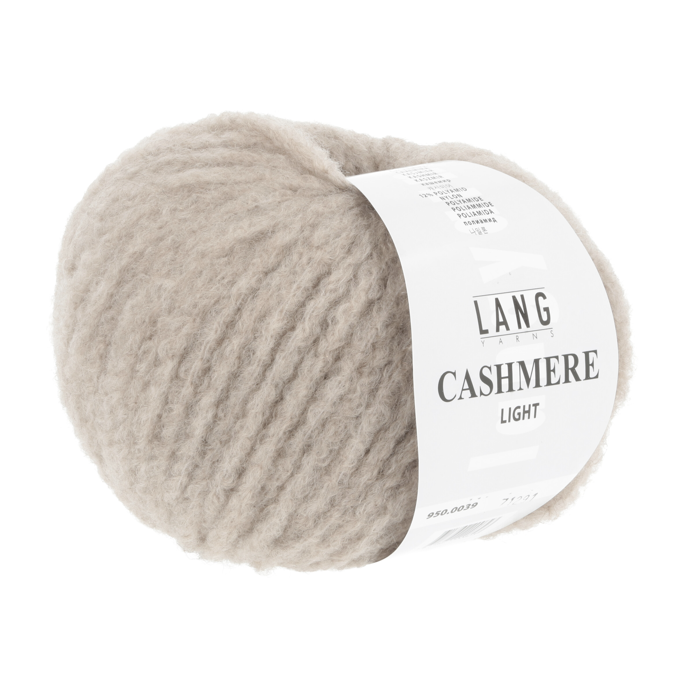 LANG CASHMERE  LIGHT BEIGE 0039 25GR