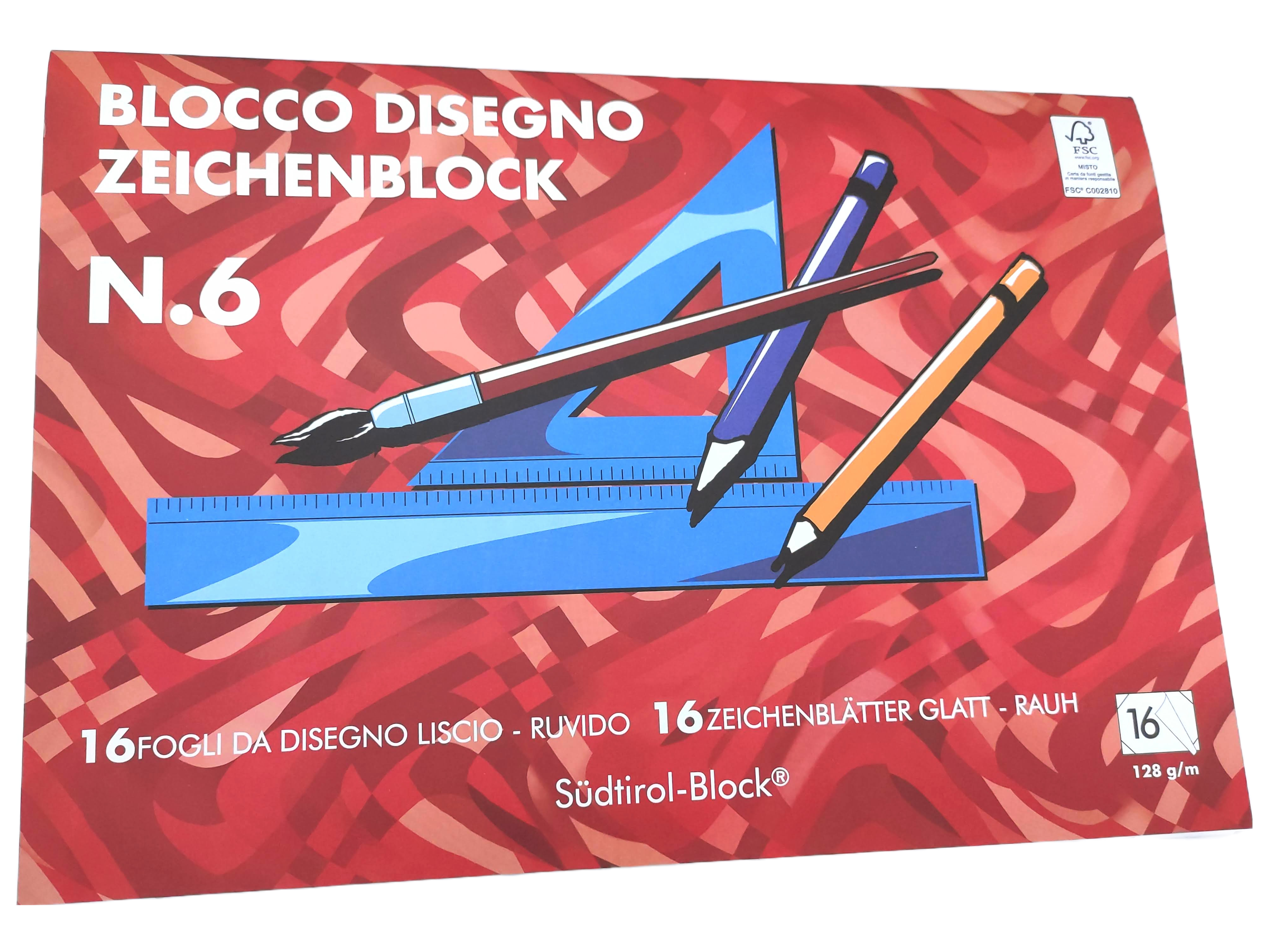 BLOCCO DA DISEGNO NR.6