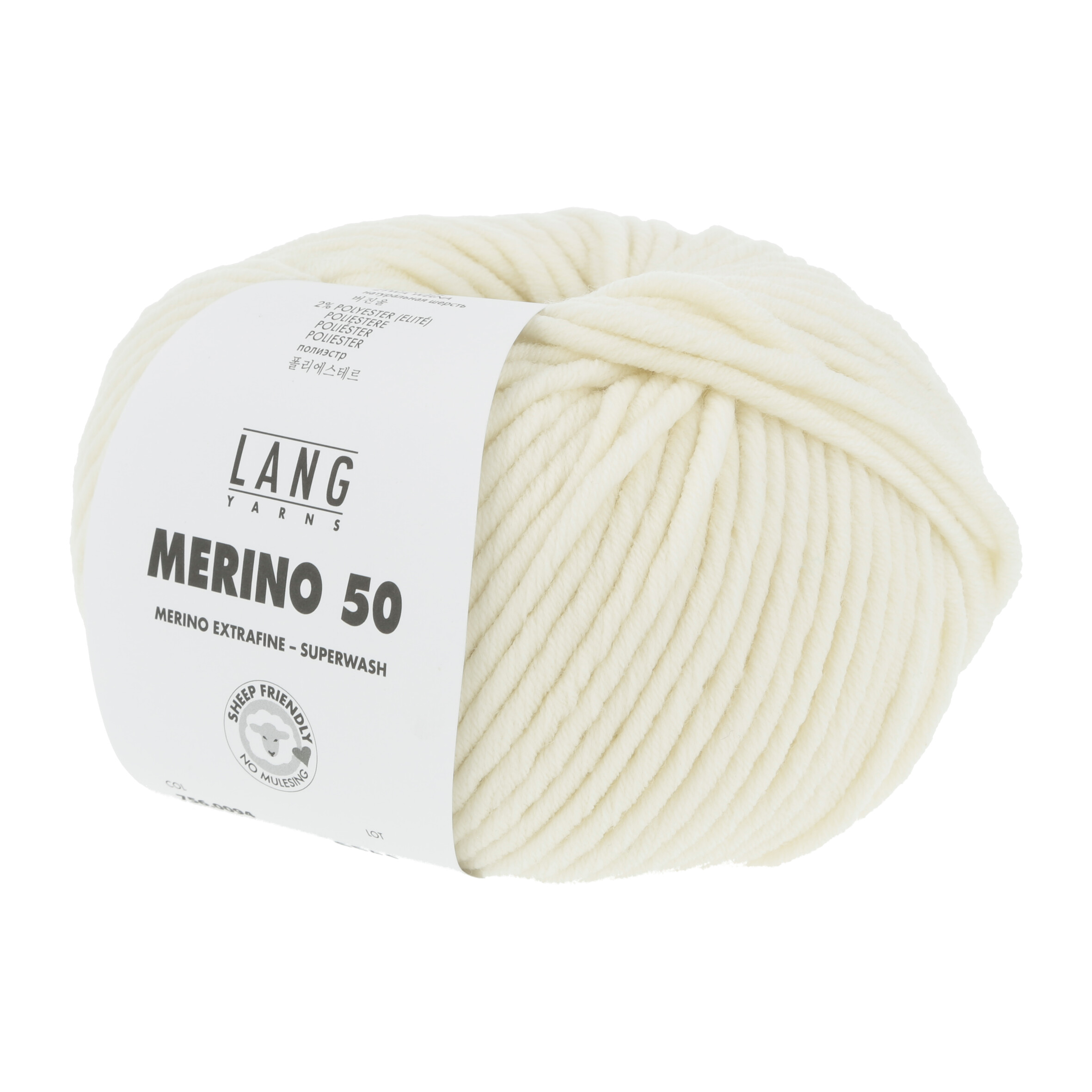LANG MERINO 50 100GR 0094 NATUR