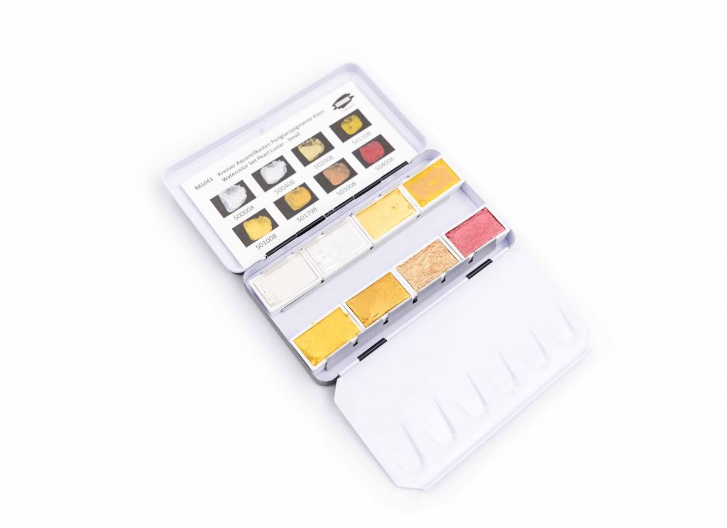 KREMER CASSETTINA DI AQUARELLO - LUCCICHIO DI PERLA PICCOLO
