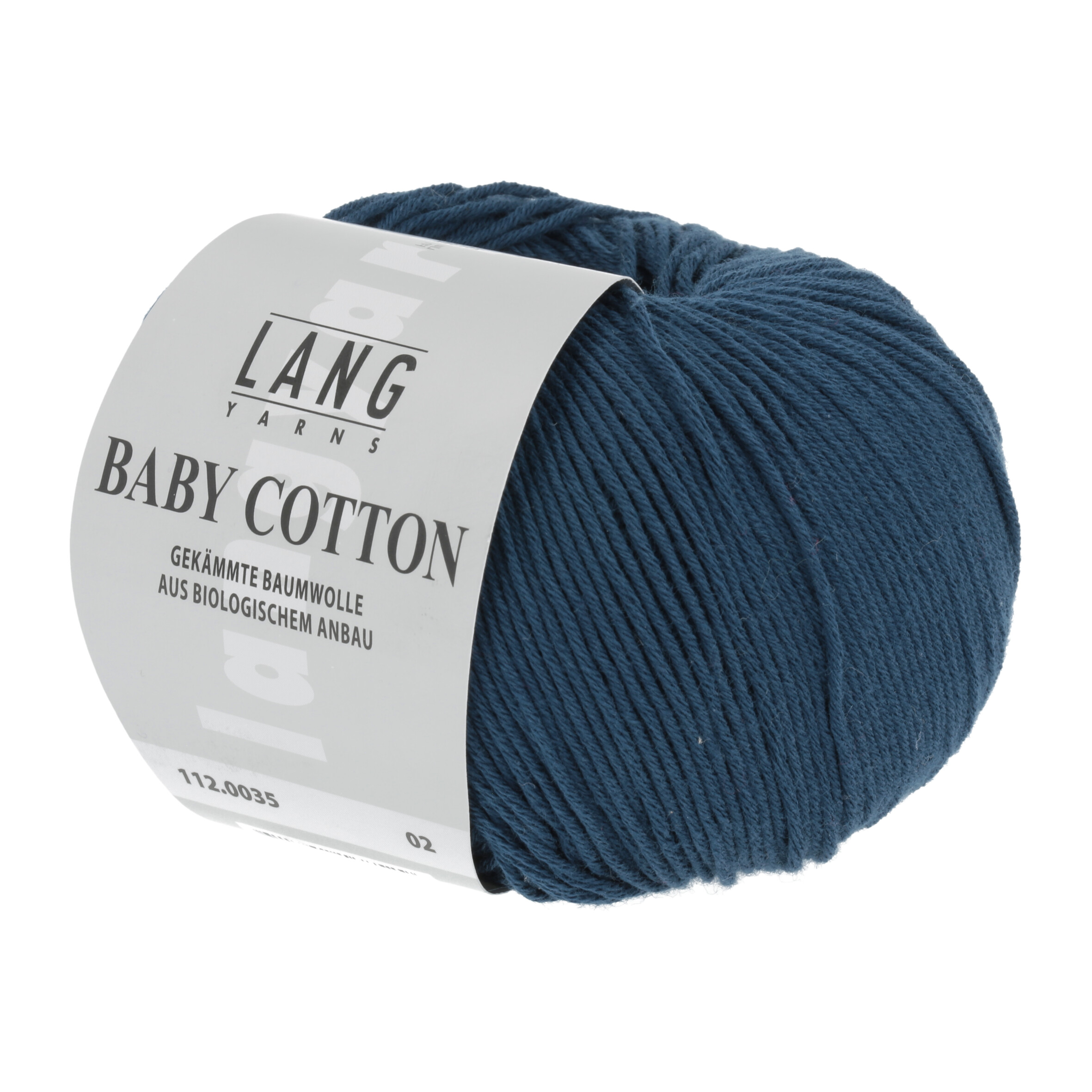 LANG BABY COTTON BIO 50GR 0035 D.PETROL