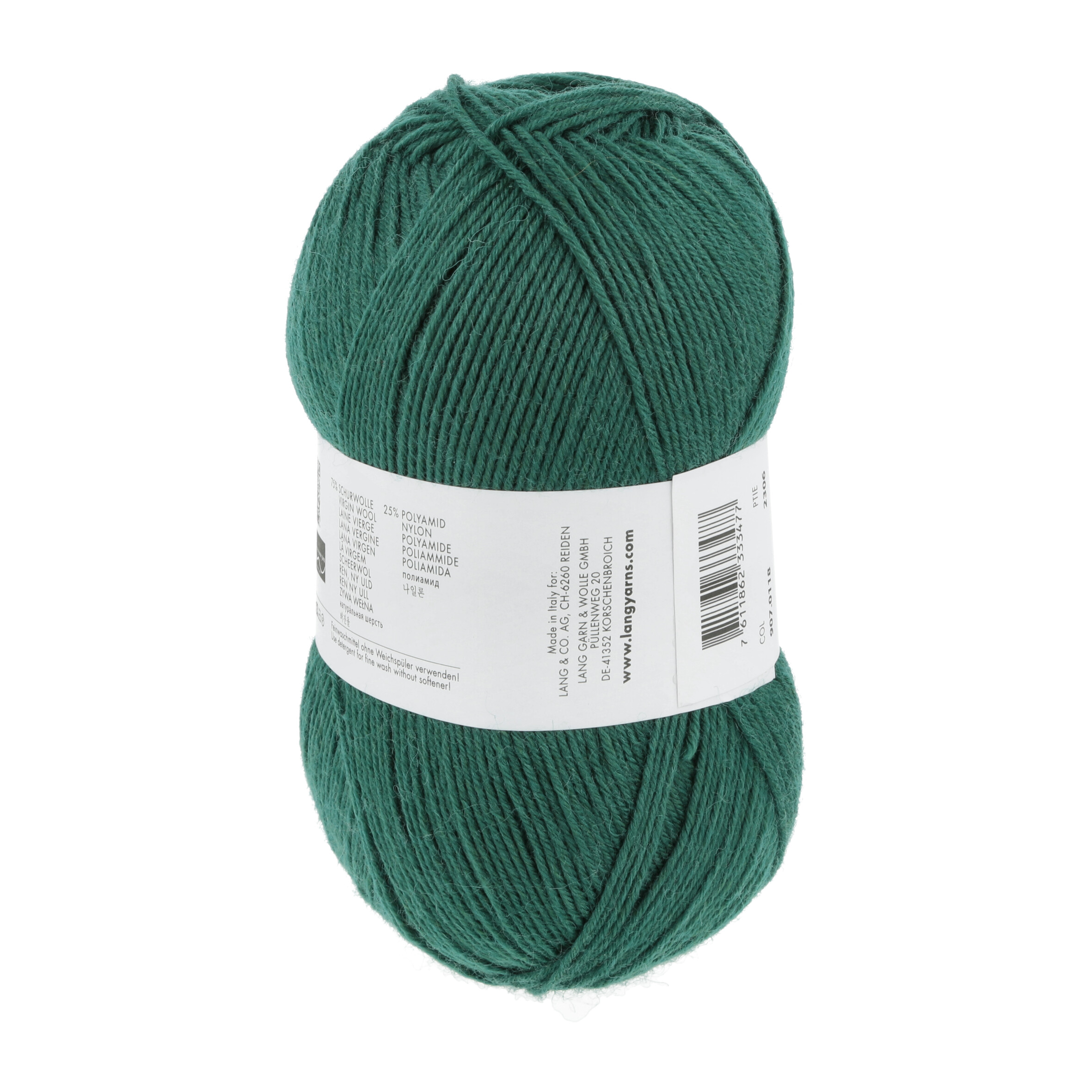 LANG SUPER SOXX  6PLY 0118 VERDE 150GR