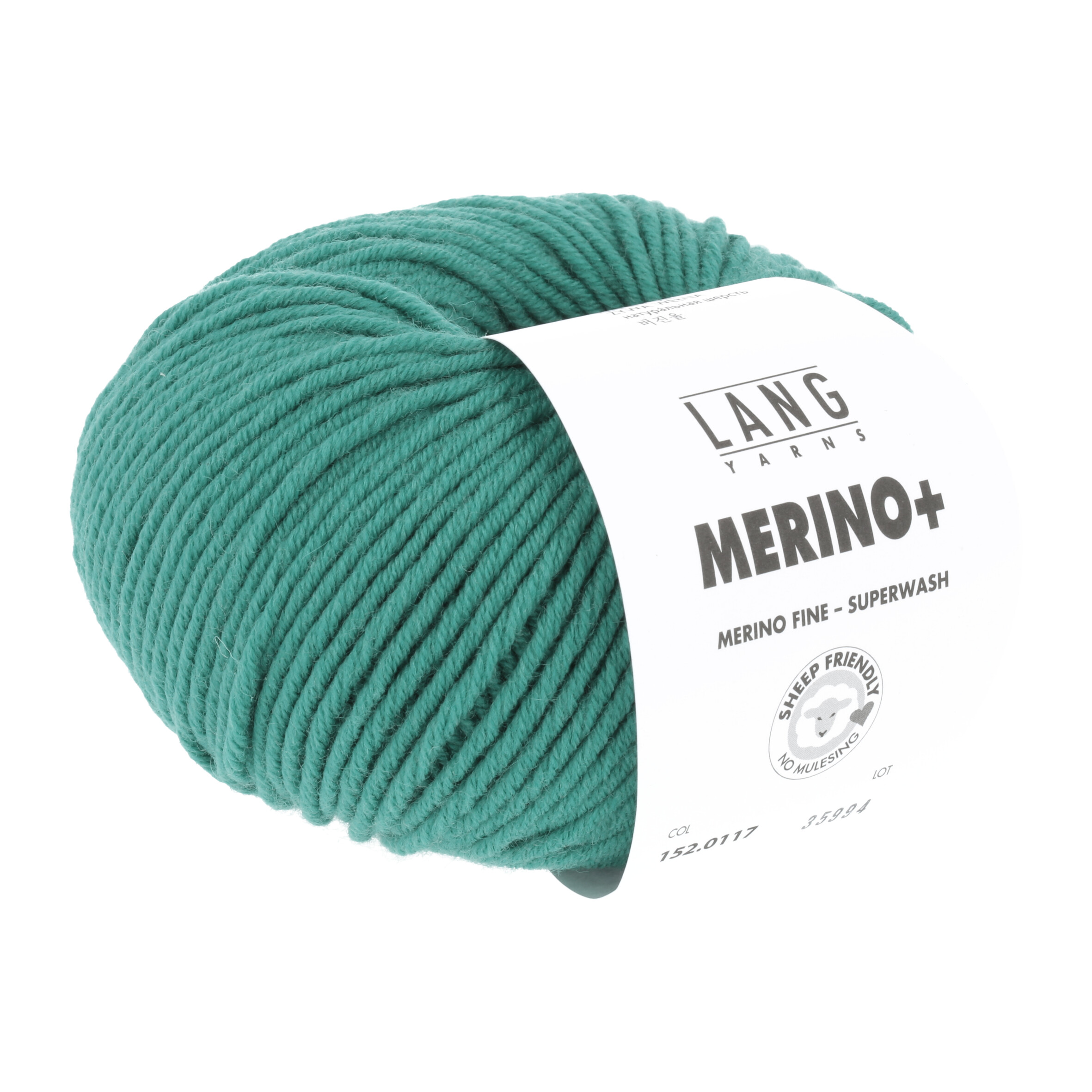 LANG MERINO + 50GR 0117  GRÜN