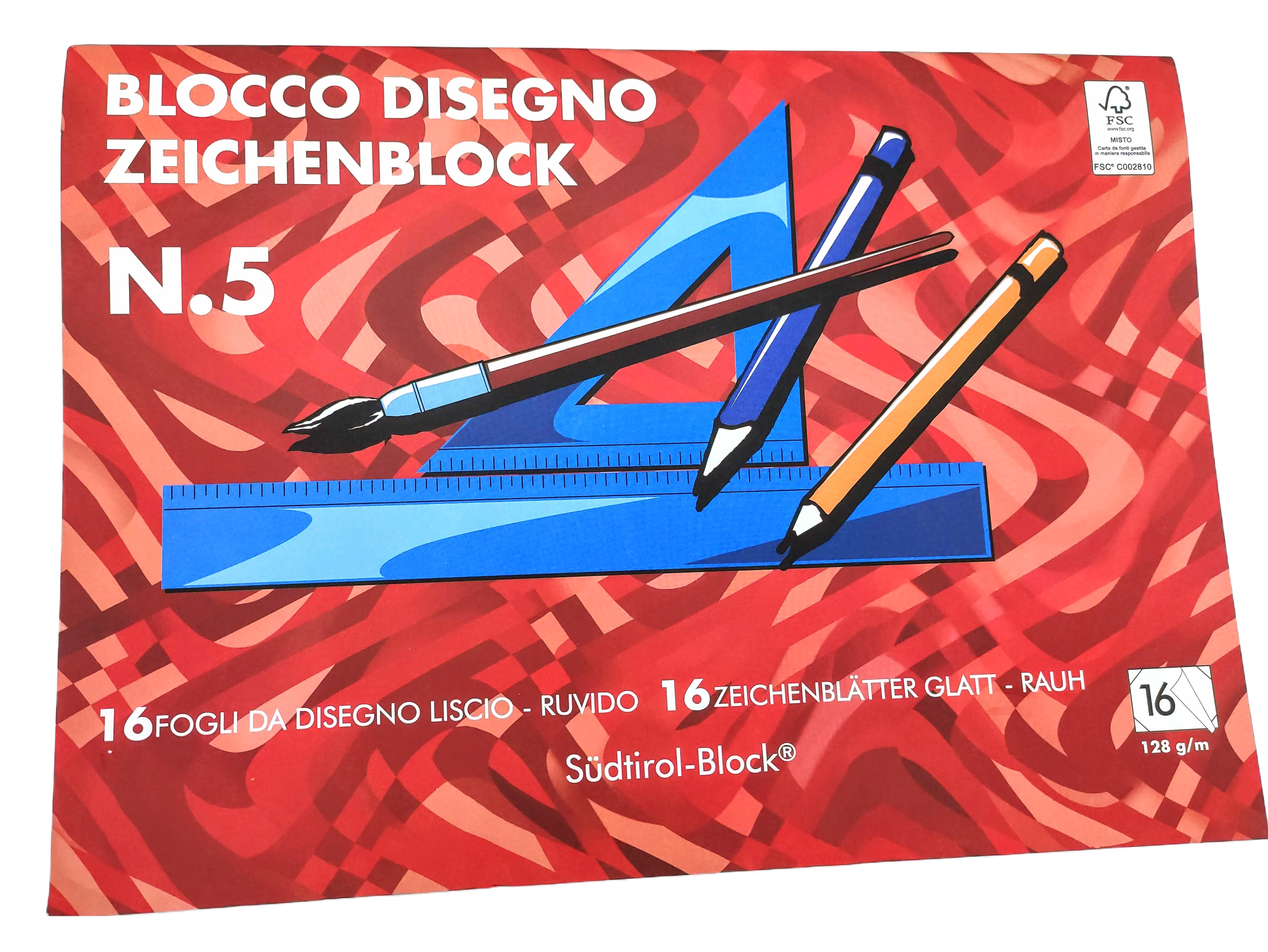 BLOCCO DA DISEGNO NR. 5 