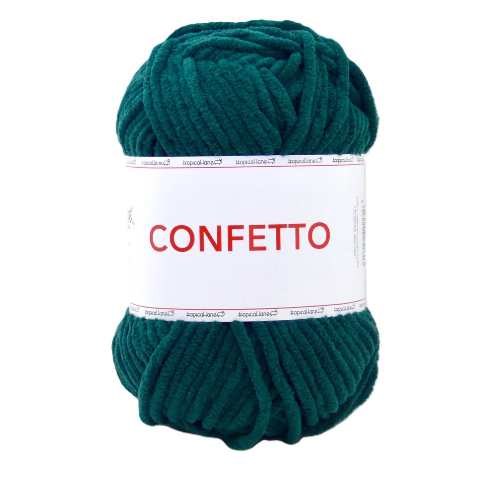 CONFETTO 100GR 44 DUNKELGRÜN