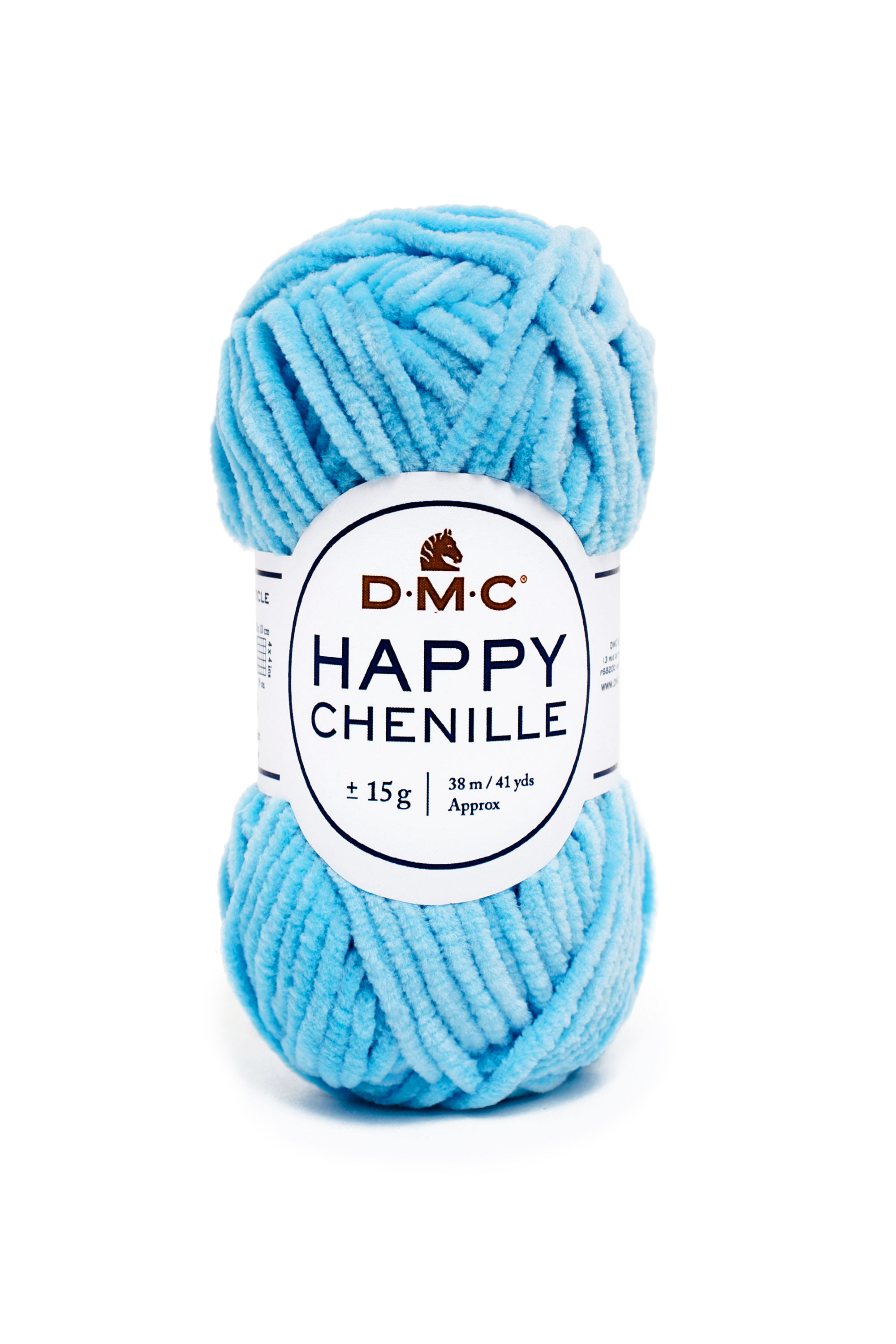 HAPPY CHENILLE D.M.C 15Gr. AZZURRO