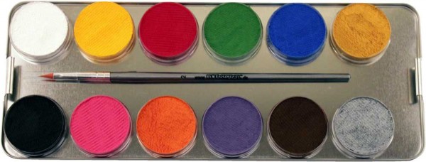 24 FARBEN METALL- PALETTE