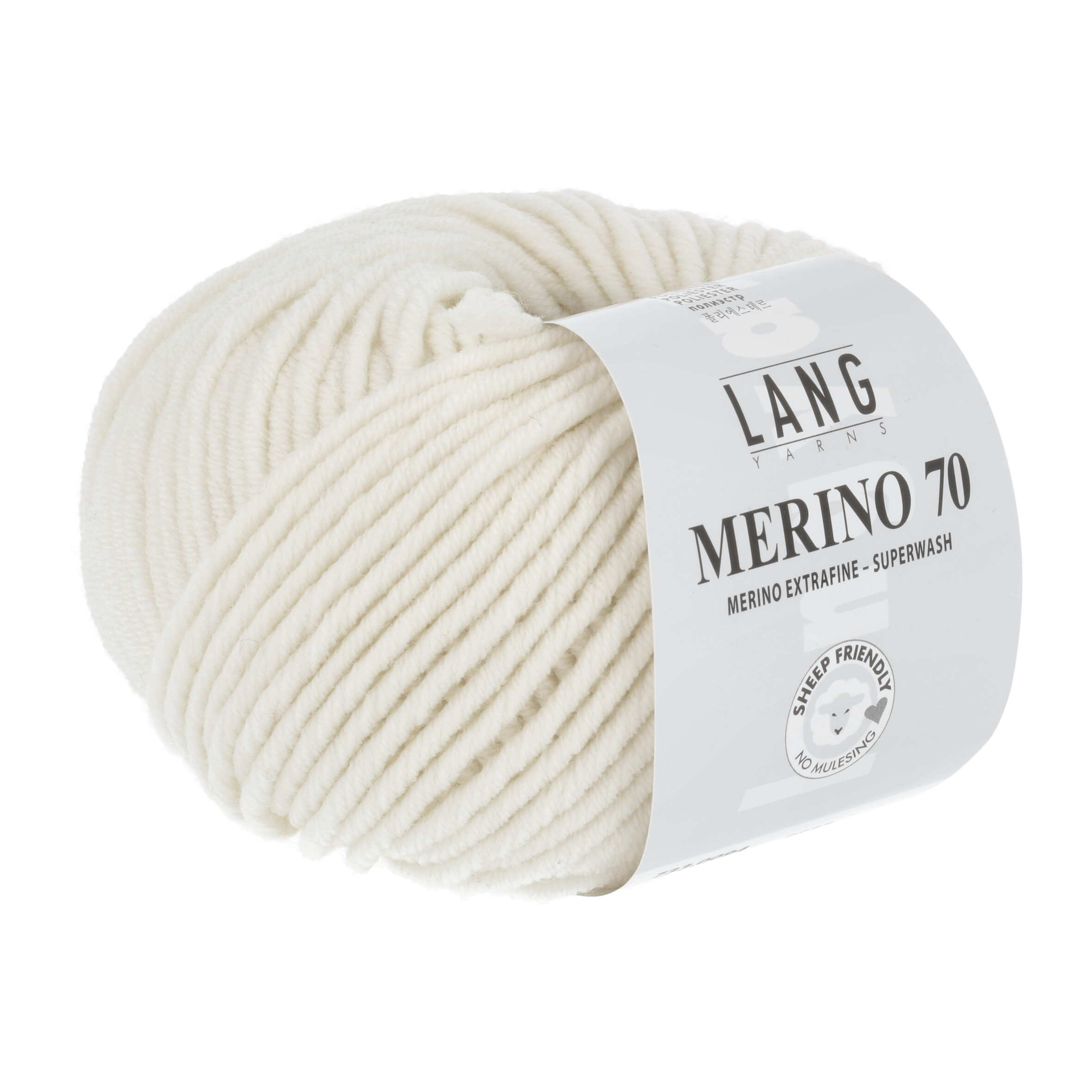 LANG MERINO 70 50GR 0094 WOLLWEIß