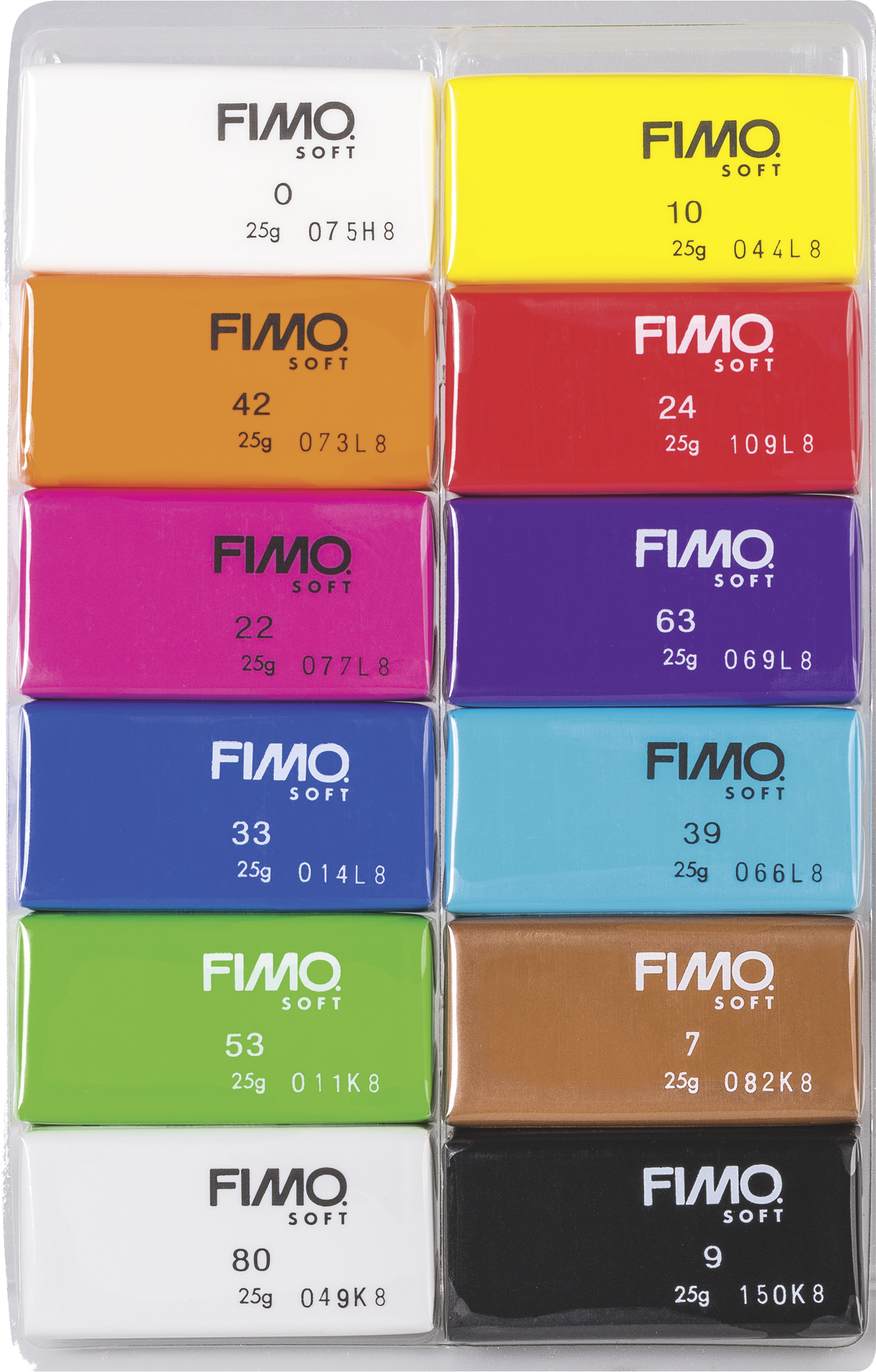 FIMO SOFT "COLOUR PACK" ASSORTITO 