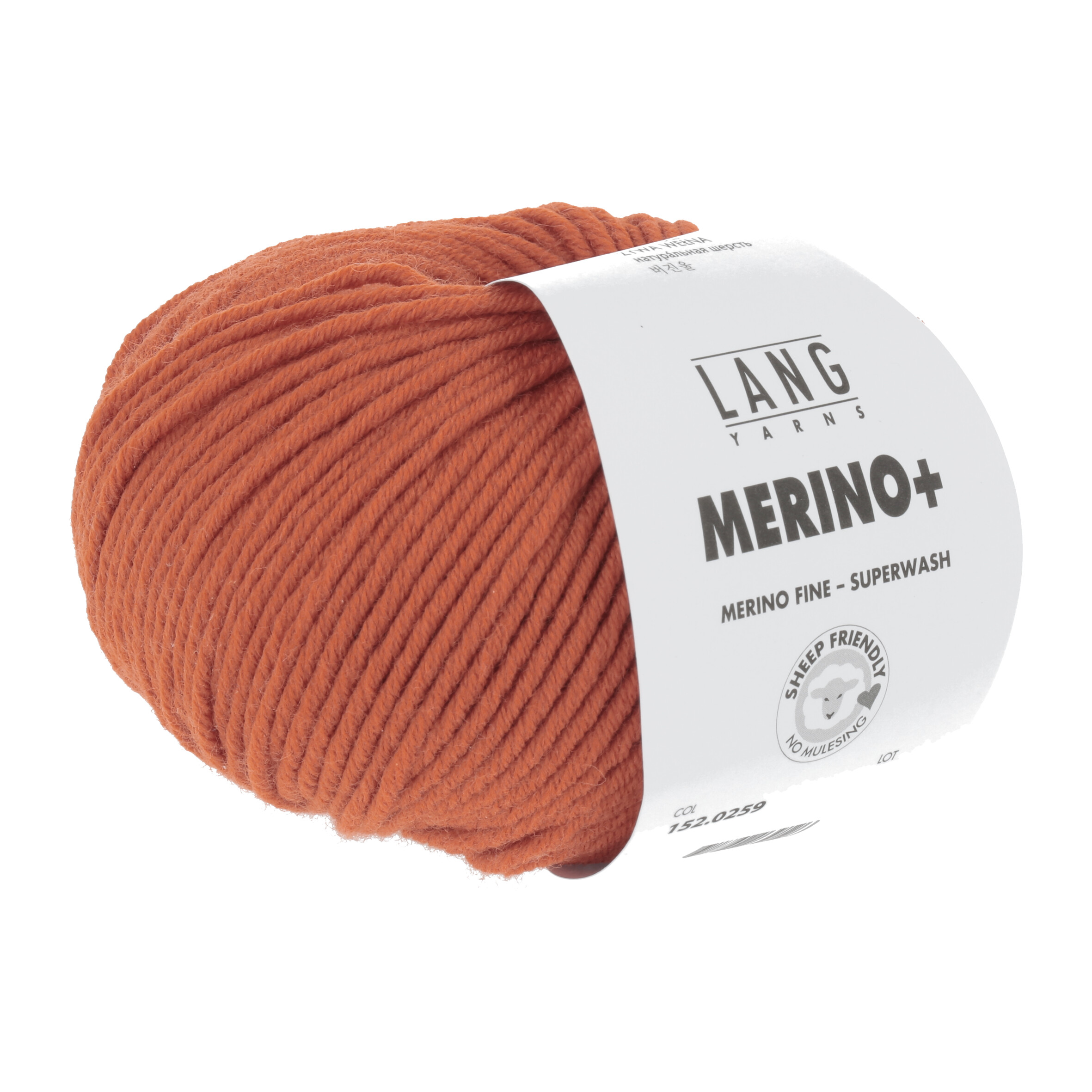 LANG MERINO + 50GR 0259 ORANGE LANG MERINO + 50GR 0259 ORANGE
