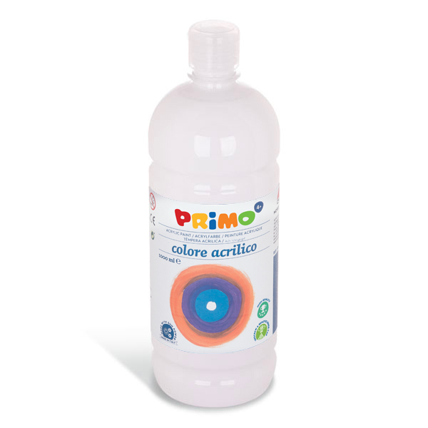 ACRYLFARBE PRIMO 100 WEISS 1000ML 