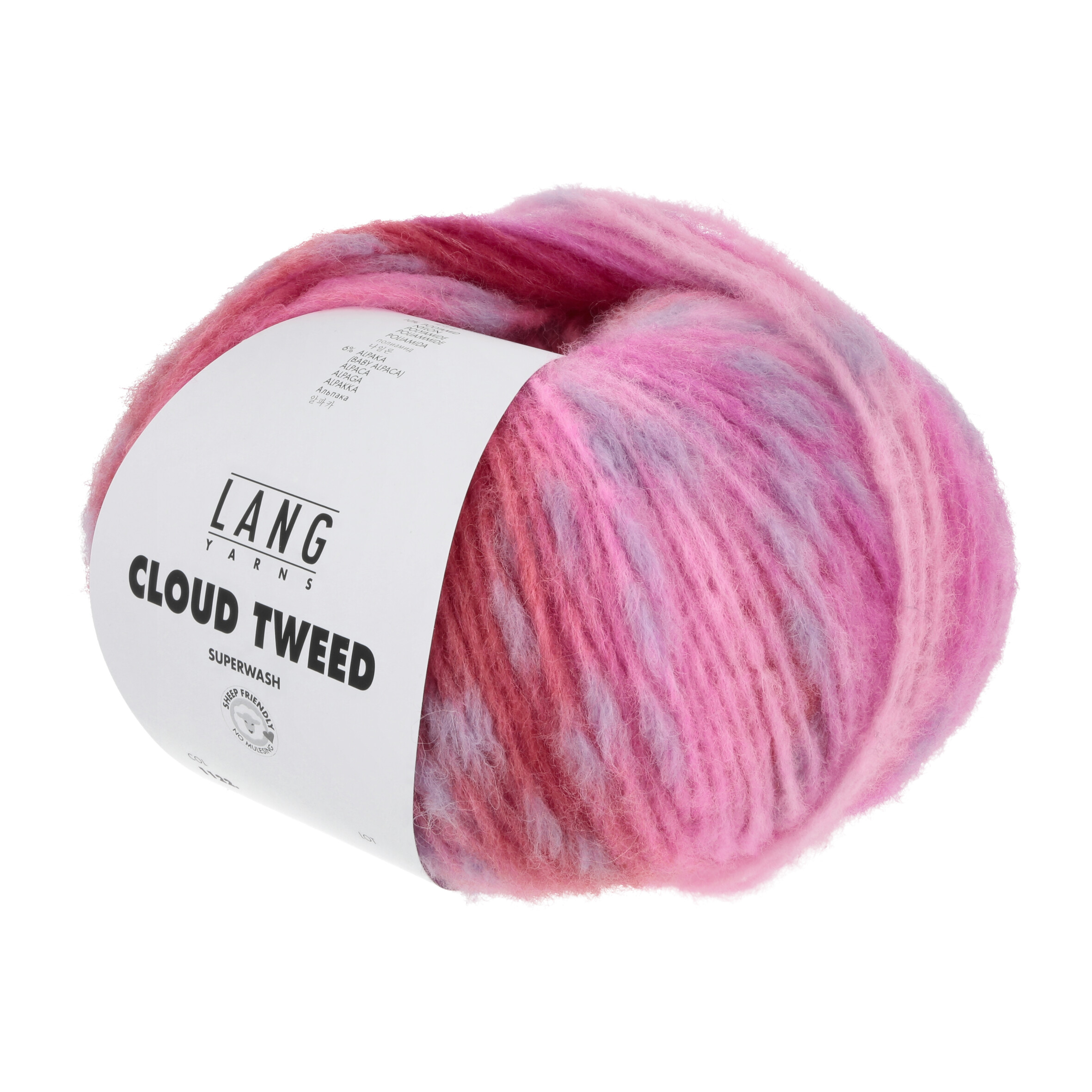 LANG CLOUD TWEED ROSA- PINK 100GR LANG CLOUD TWEED ROSA- PINK 100GR