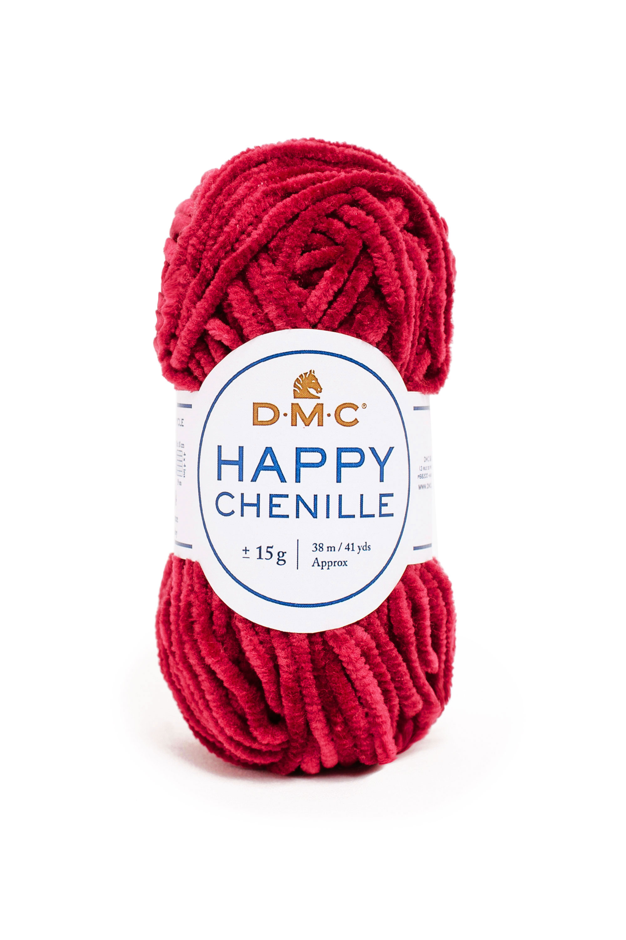 HAPPY CHENILLE D.M.C 15Gr. ROSSO BORDEAUX